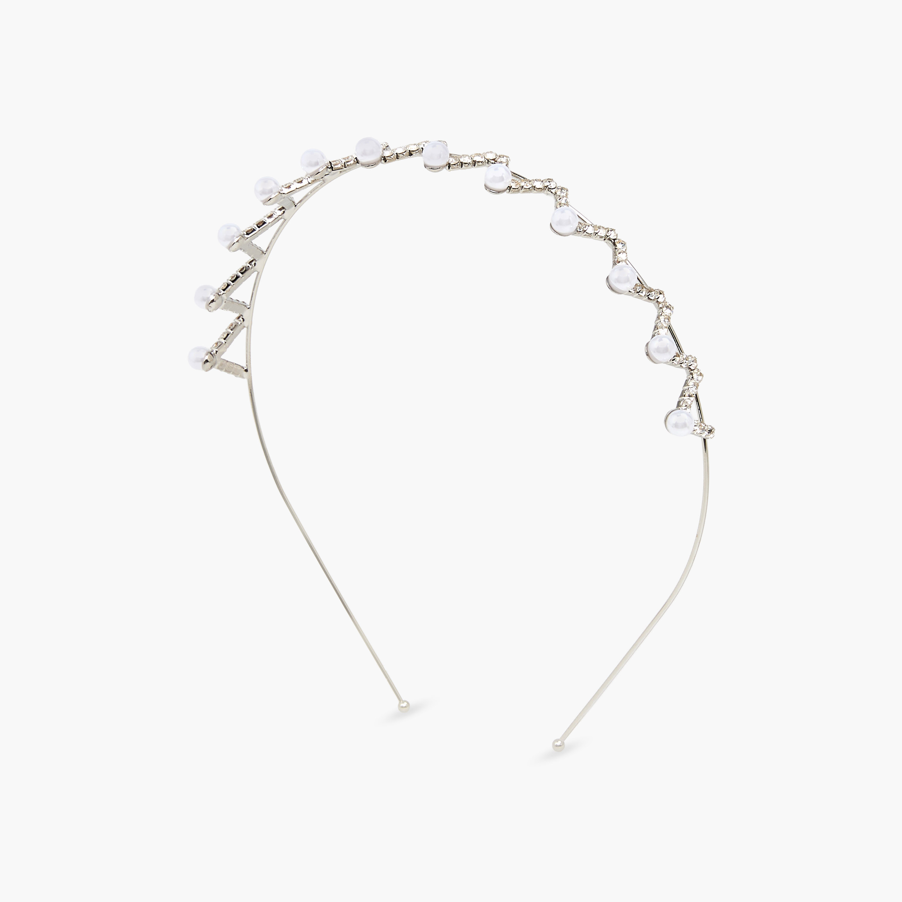Embellished Zigzag Hairband-beautyandpersonalcare-hair-stylingtools-hairbrushesandcombs-image-2
