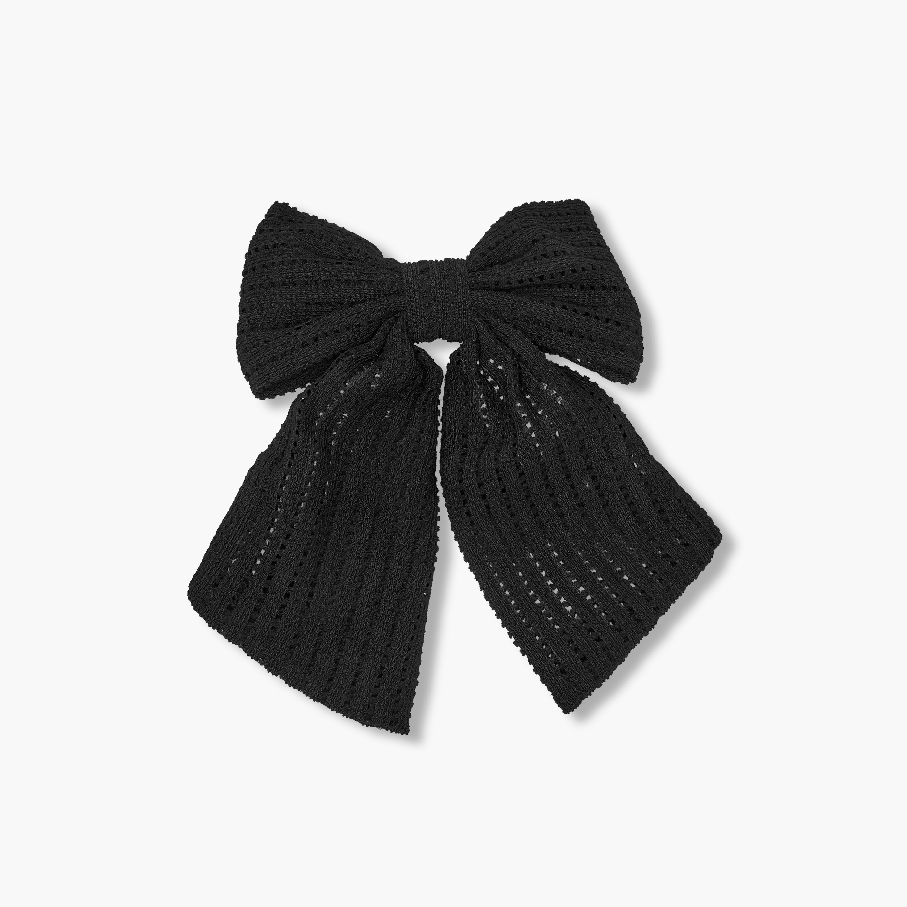 مشبك شعر باريت بفيونكة بارزة الملمس-women-hairaccessories-clips-image-1