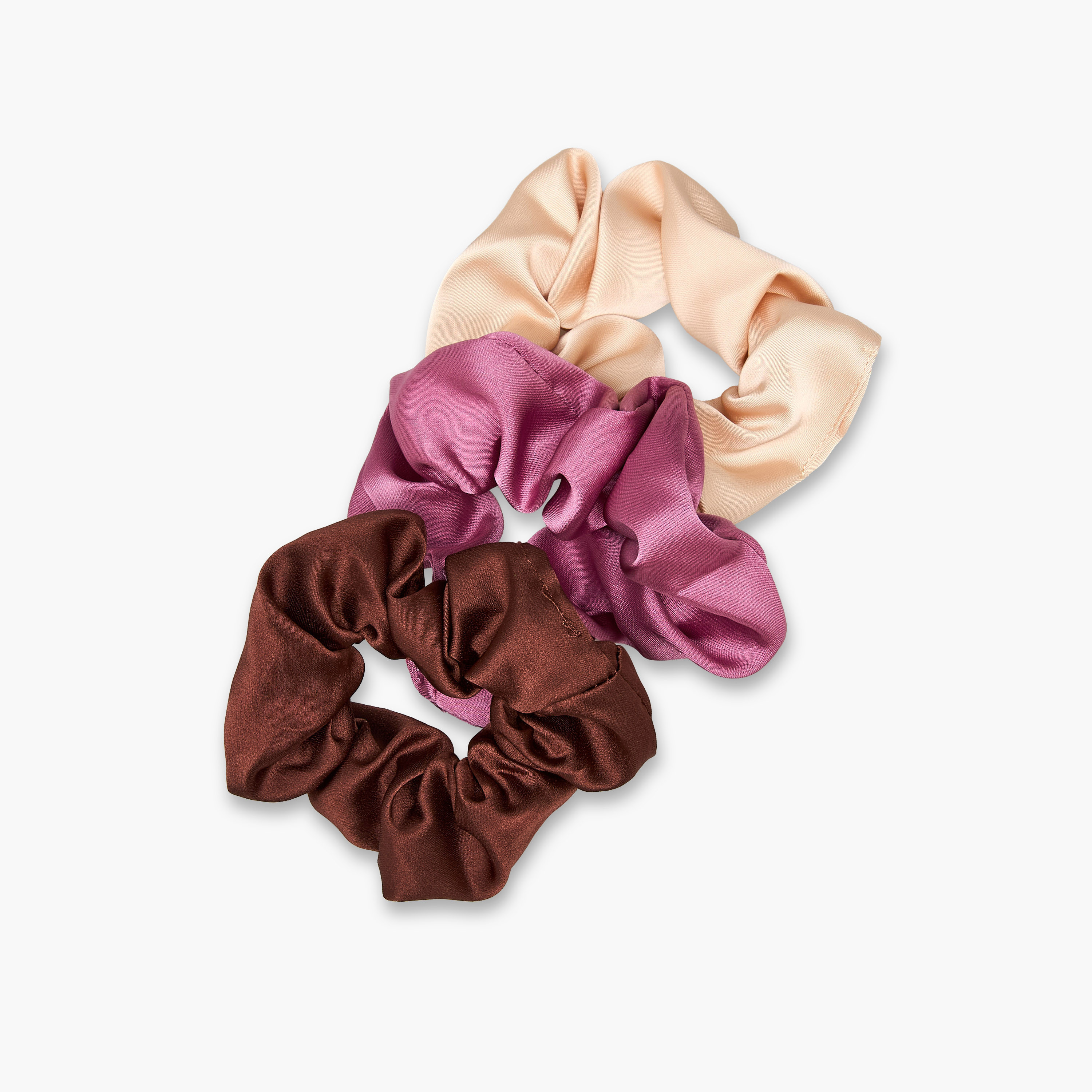 ربطات شعر ساتان - طقم من 3 قطع-women-hairaccessories-scrunchies-image-3