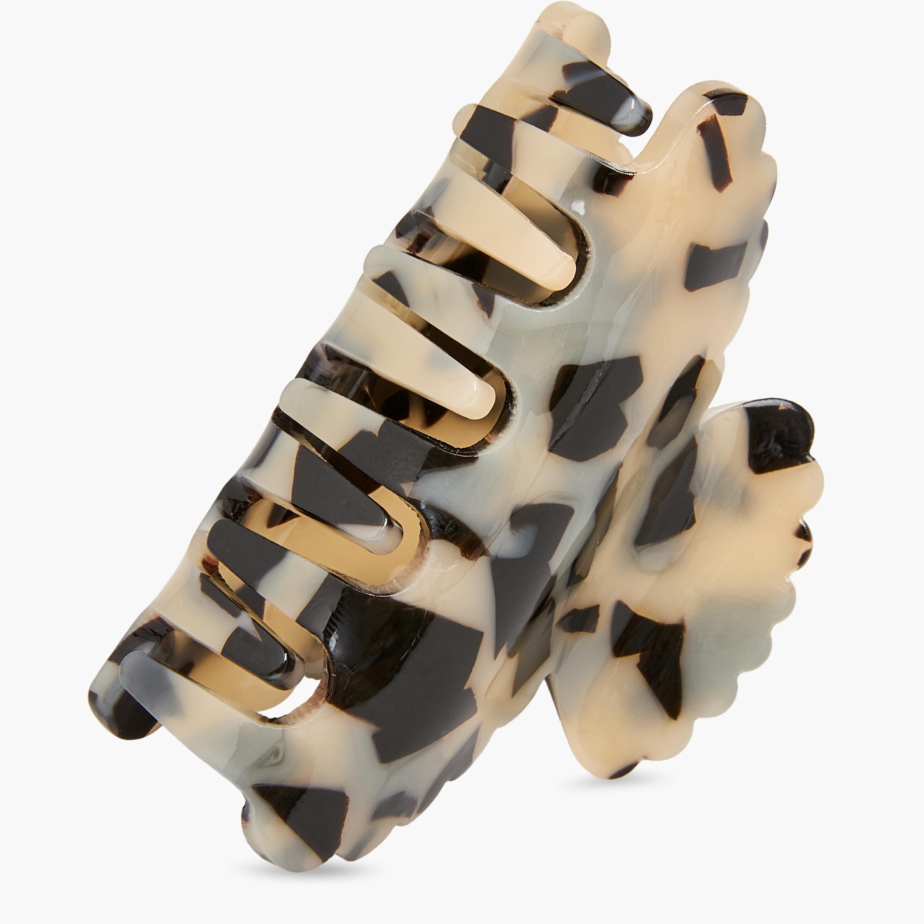 Pack of 2 Curved Hair Clamp with Animal Print-women-hairaccessories-clamps-image-5