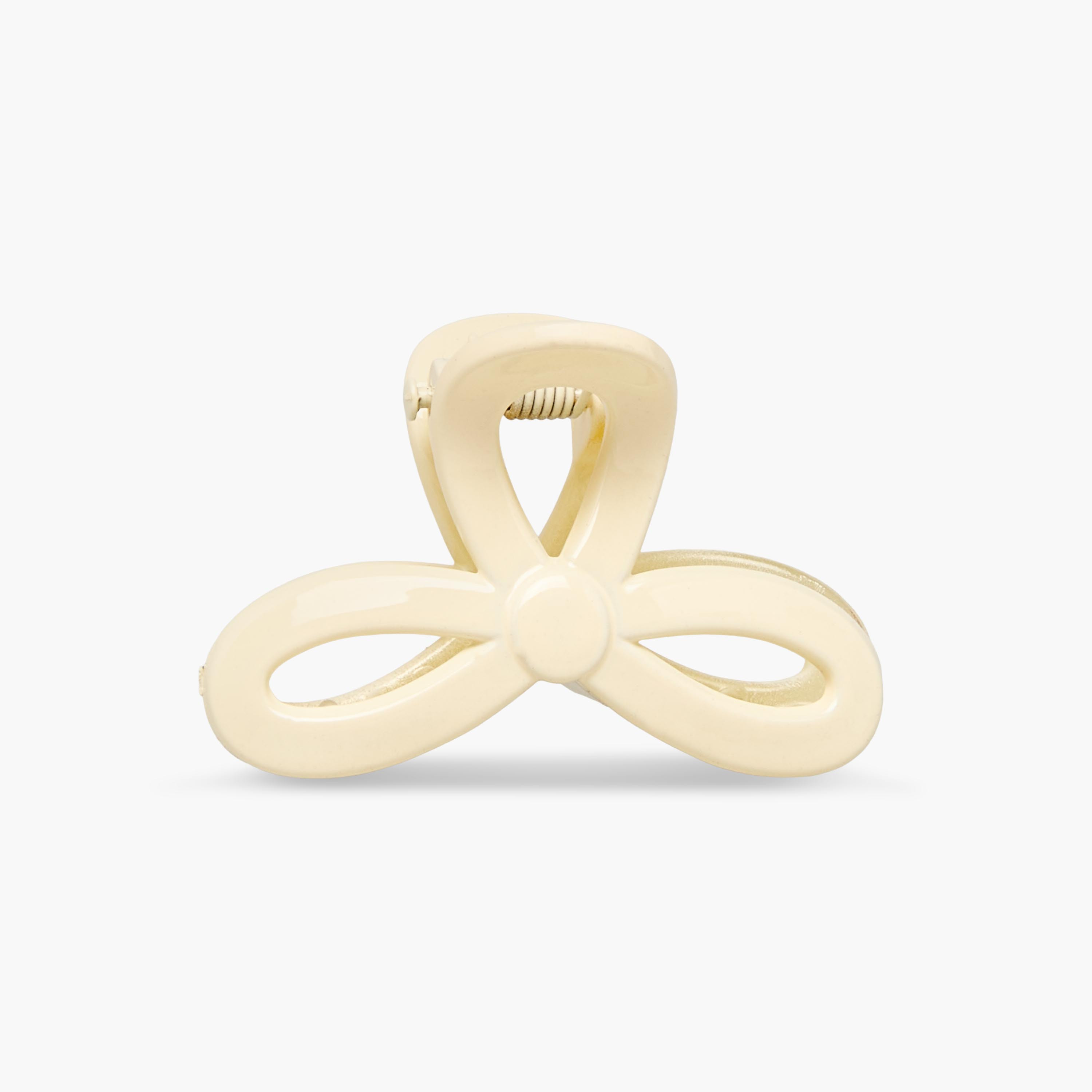مشابك شعر فيونكة بتشطيب لامع - عبوة من 3 قطع-women-hairaccessories-clamps-image-4