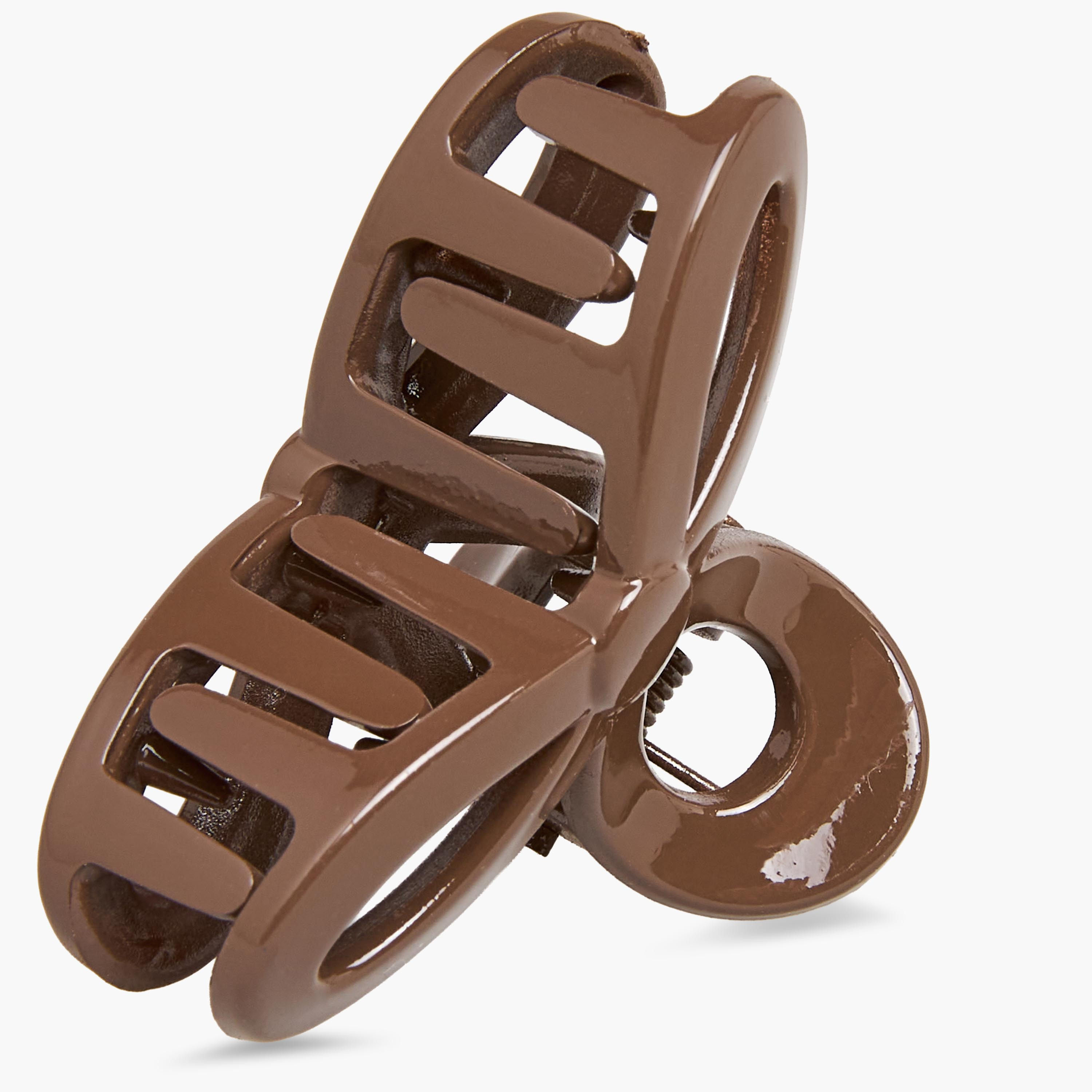 مشابك شعر فيونكة بتشطيب لامع - عبوة من 3 قطع-women-hairaccessories-clamps-image-6