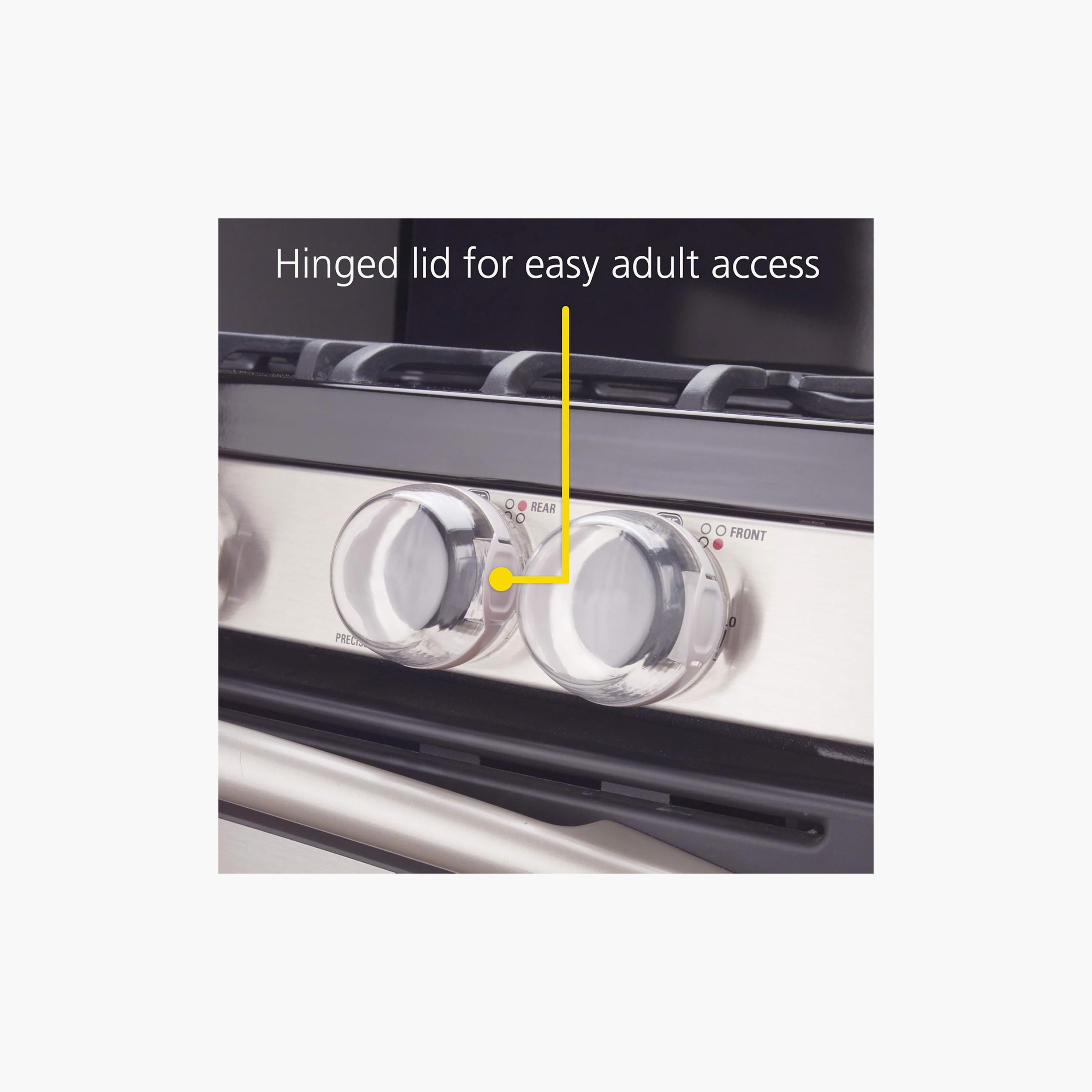 أغطية مقابض الموقد بروفينج كلير فيو من سيفتي فيرست - عبوة من 5 قطع-baby-healthandsafety-babyproofing-image-4