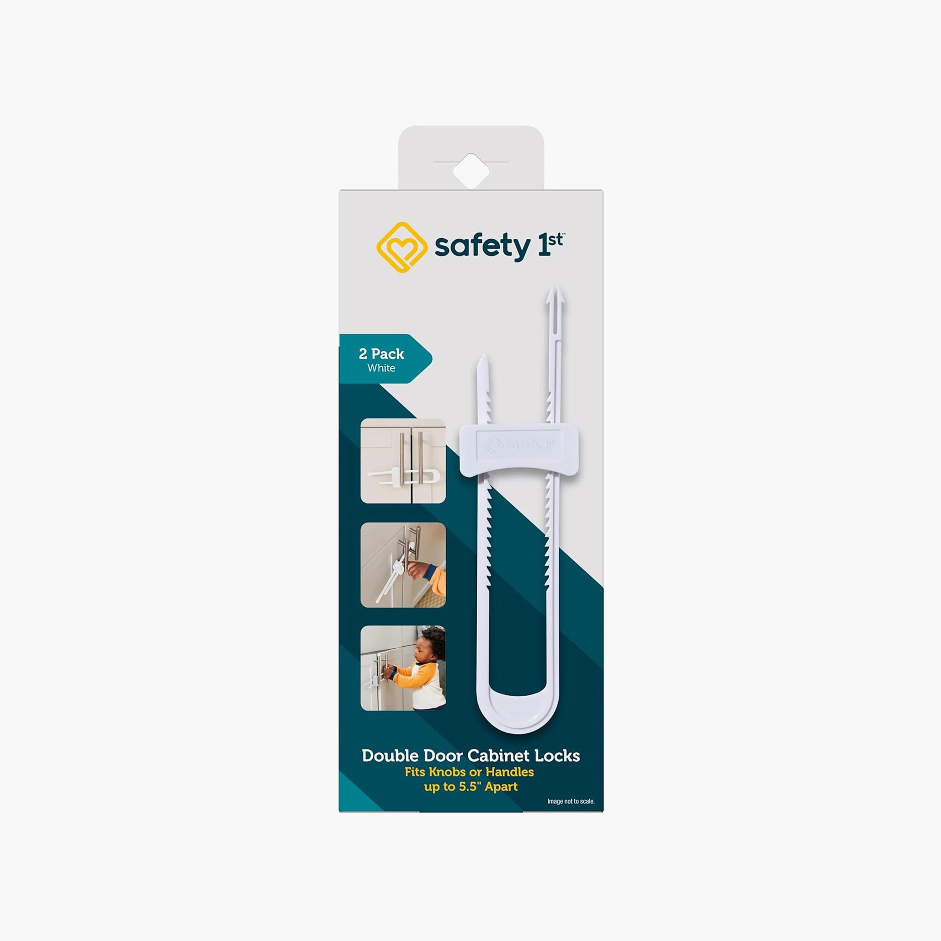 قفل خزائن للأبواب المزدوجة بروفينج من سيفتي فيرست - عبوة من قطعتين-baby-healthandsafety-babyproofing-image-5