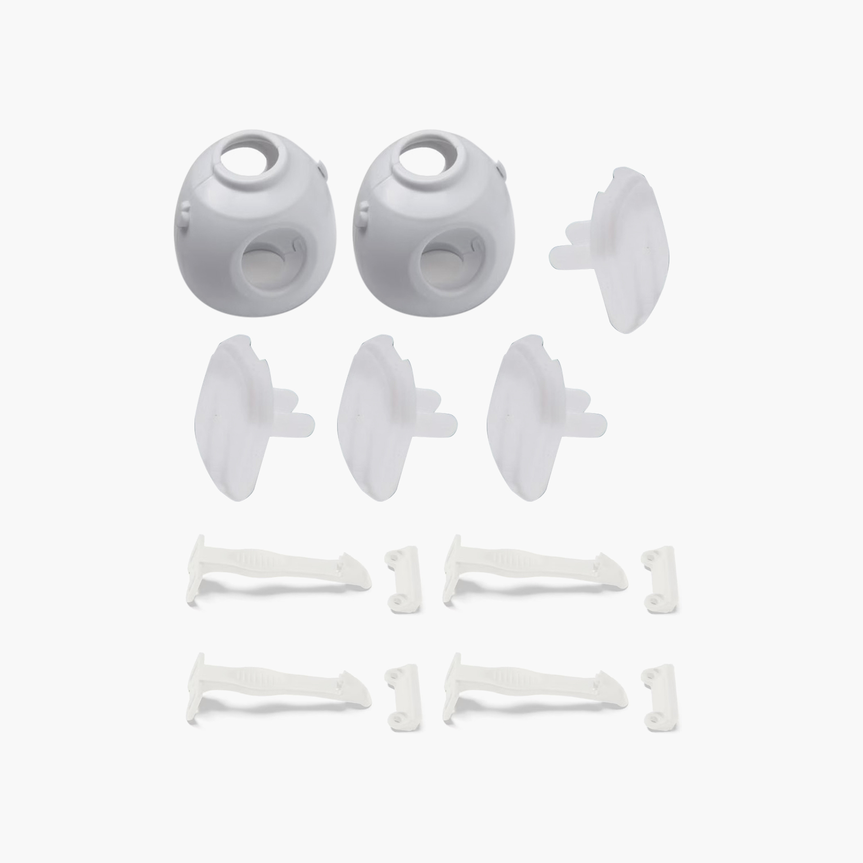 Set of 46 Safety 1st Proofing Door Knob Covers with Cabinet Latches-baby-healthandsafety-babyproofing-image-1