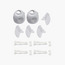 Set of 46 Safety 1st Proofing Door Knob Covers with Cabinet Latches-baby-healthandsafety-babyproofing-image-1