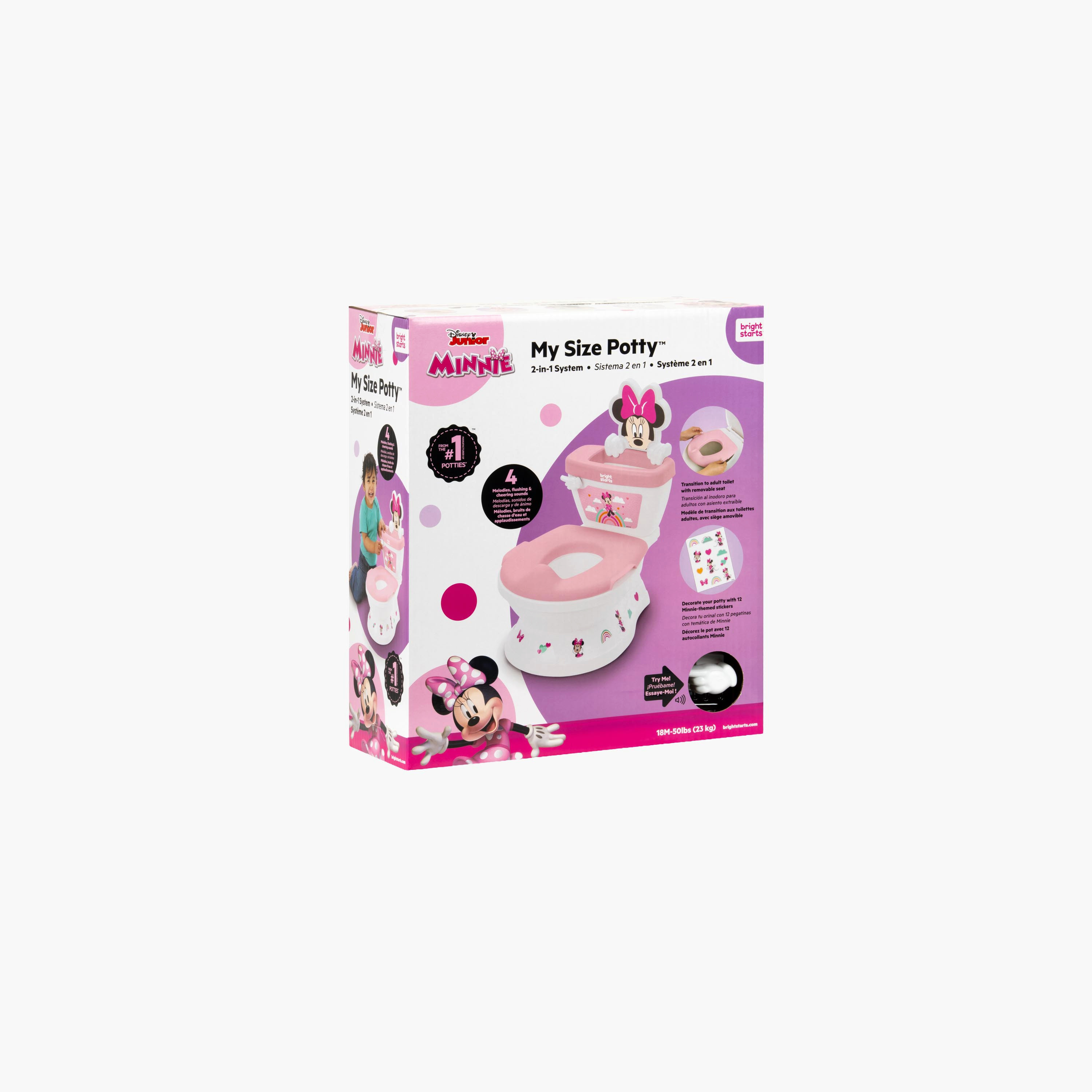 Bright Starts Potty Training Seat with Minnie Mouse Accent-baby-diapering-pottytraining-image-11