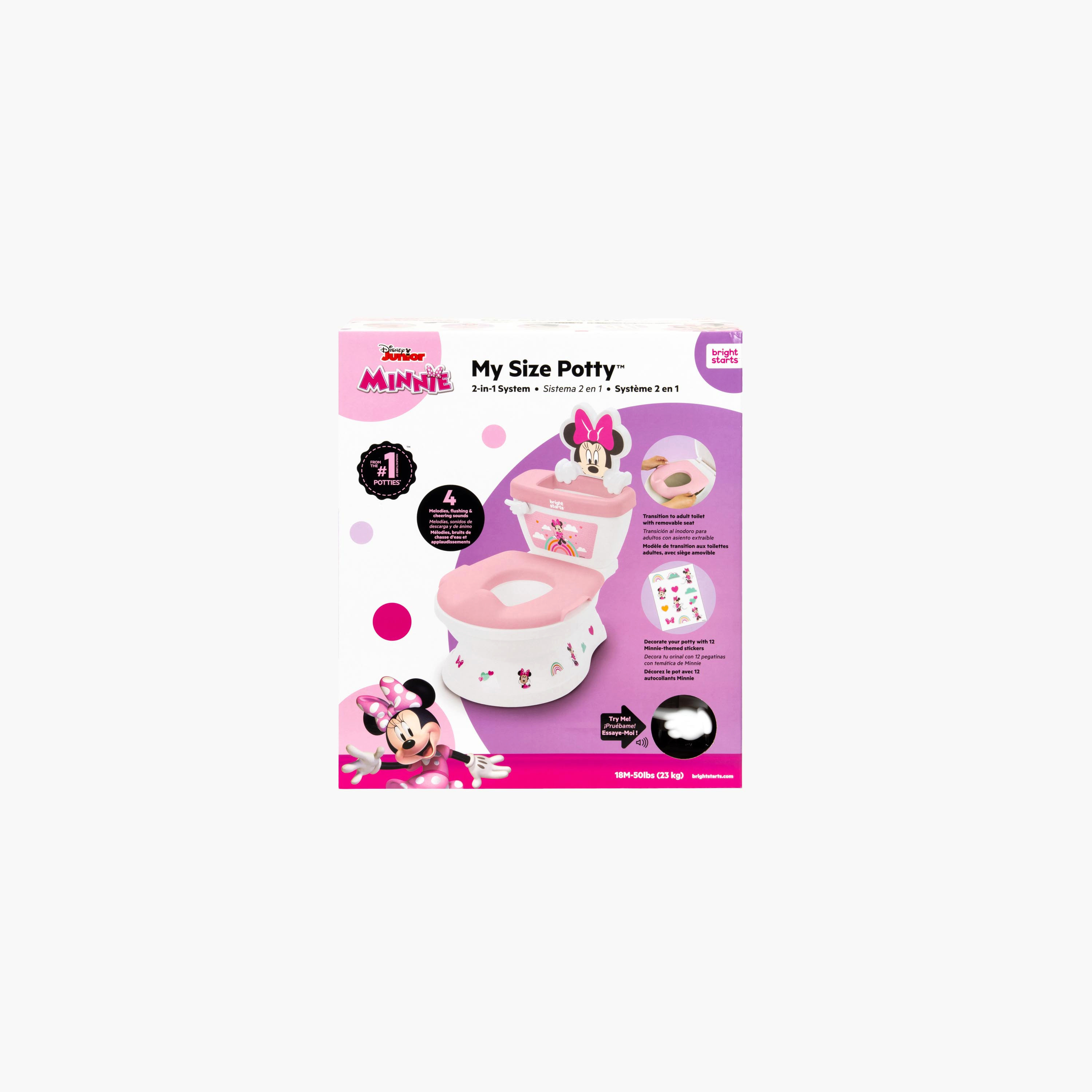Bright Starts Potty Training Seat with Minnie Mouse Accent-baby-diapering-pottytraining-image-14