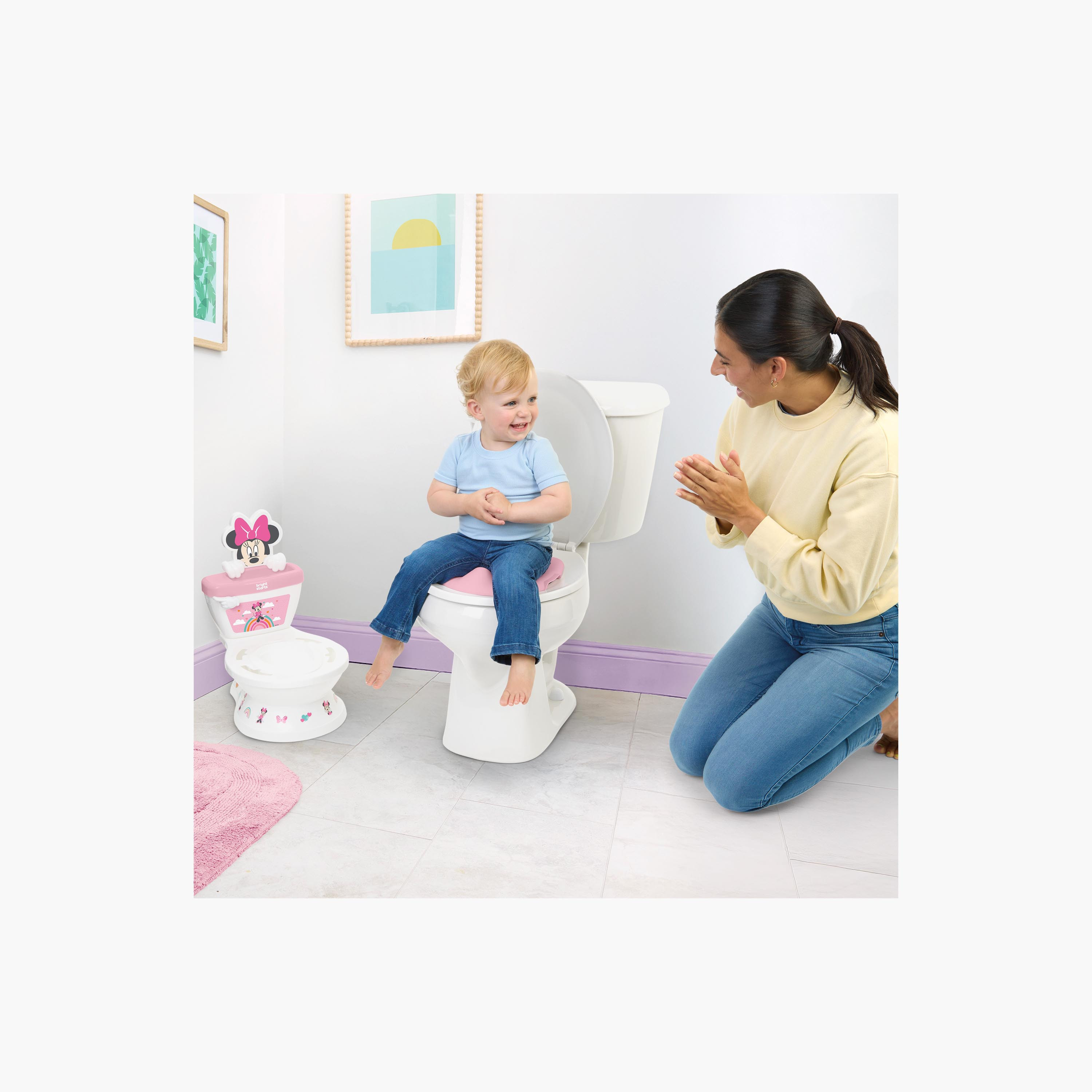 Bright Starts Potty Training Seat with Minnie Mouse Accent-baby-diapering-pottytraining-image-9