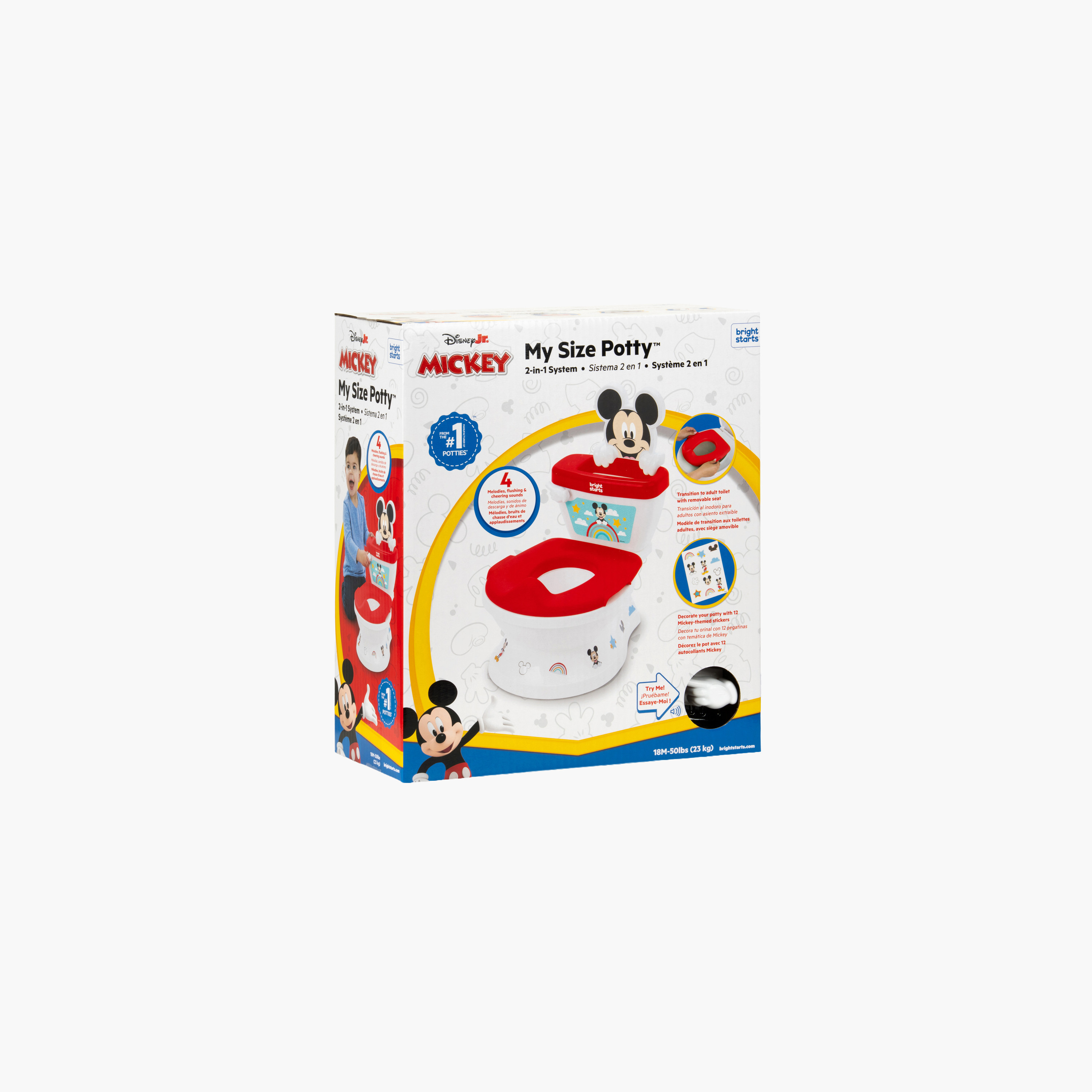 Bright Starts Potty Training Seat with Minnie Mouse Accent-baby-diapering-pottytraining-image-6