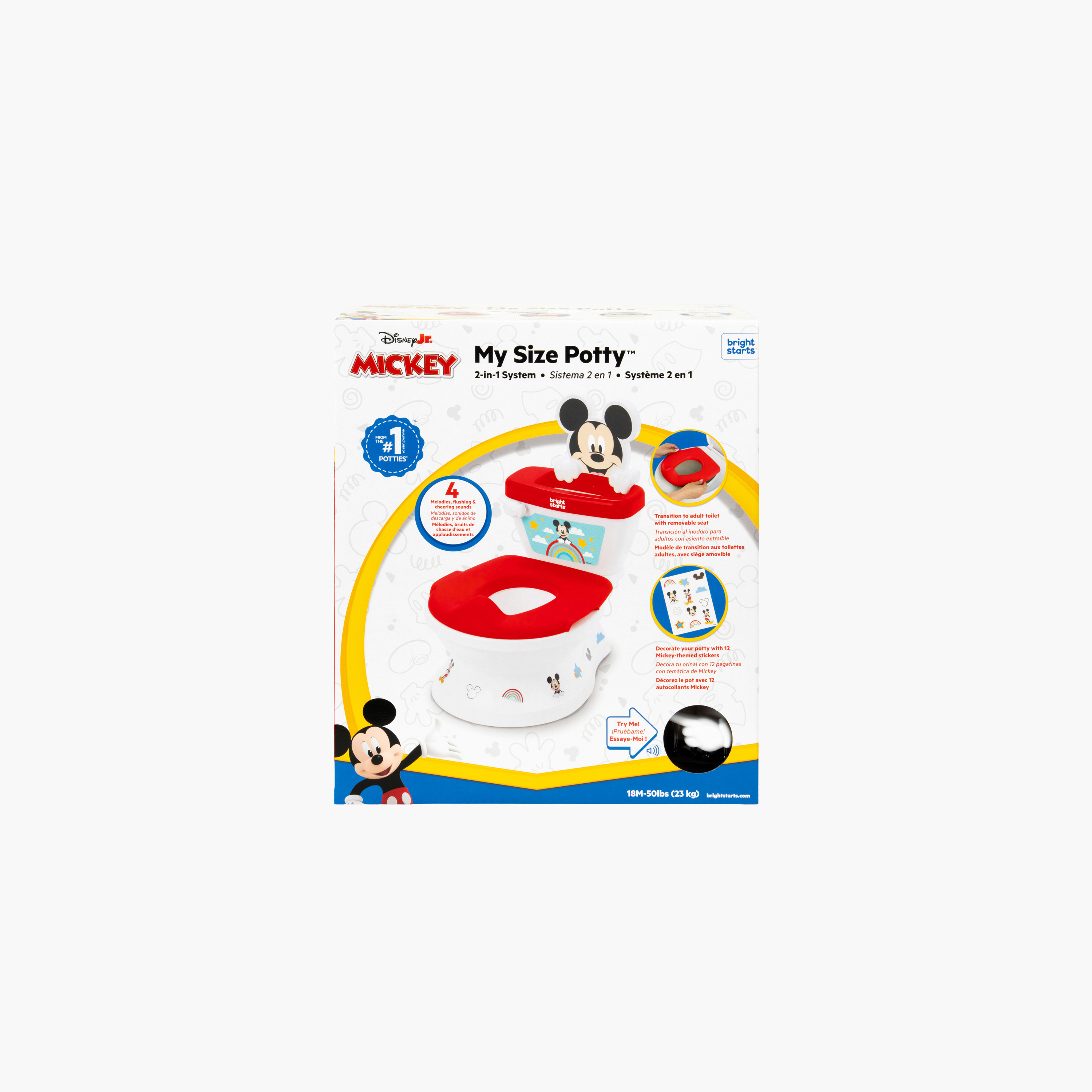 Bright Starts Potty Training Seat with Minnie Mouse Accent-baby-diapering-pottytraining-image-7