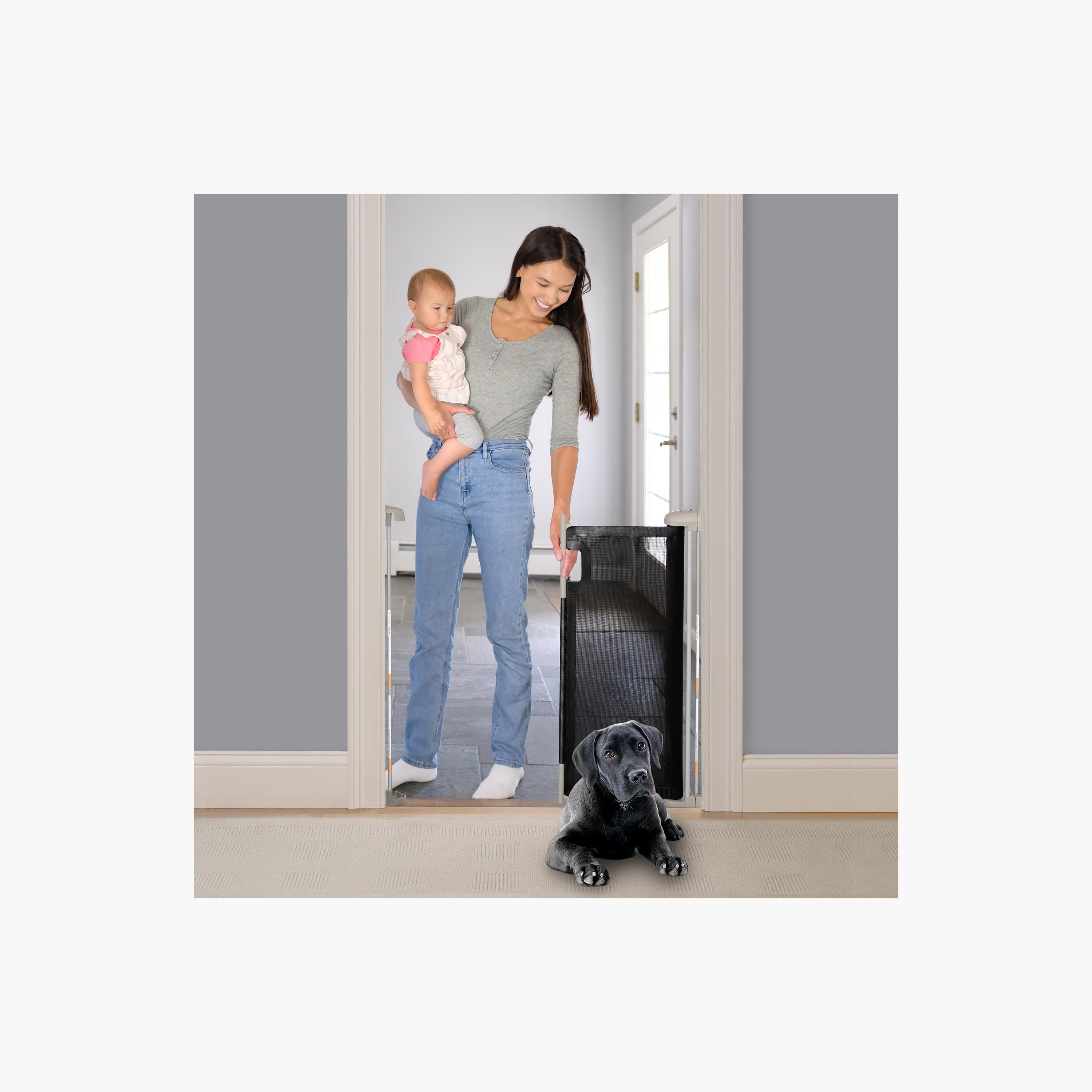 بوابة أمان ثروواي 52 دبليو بقفل تلقائي من إنجينويتي-baby-healthandsafety-babyproofing-image-8