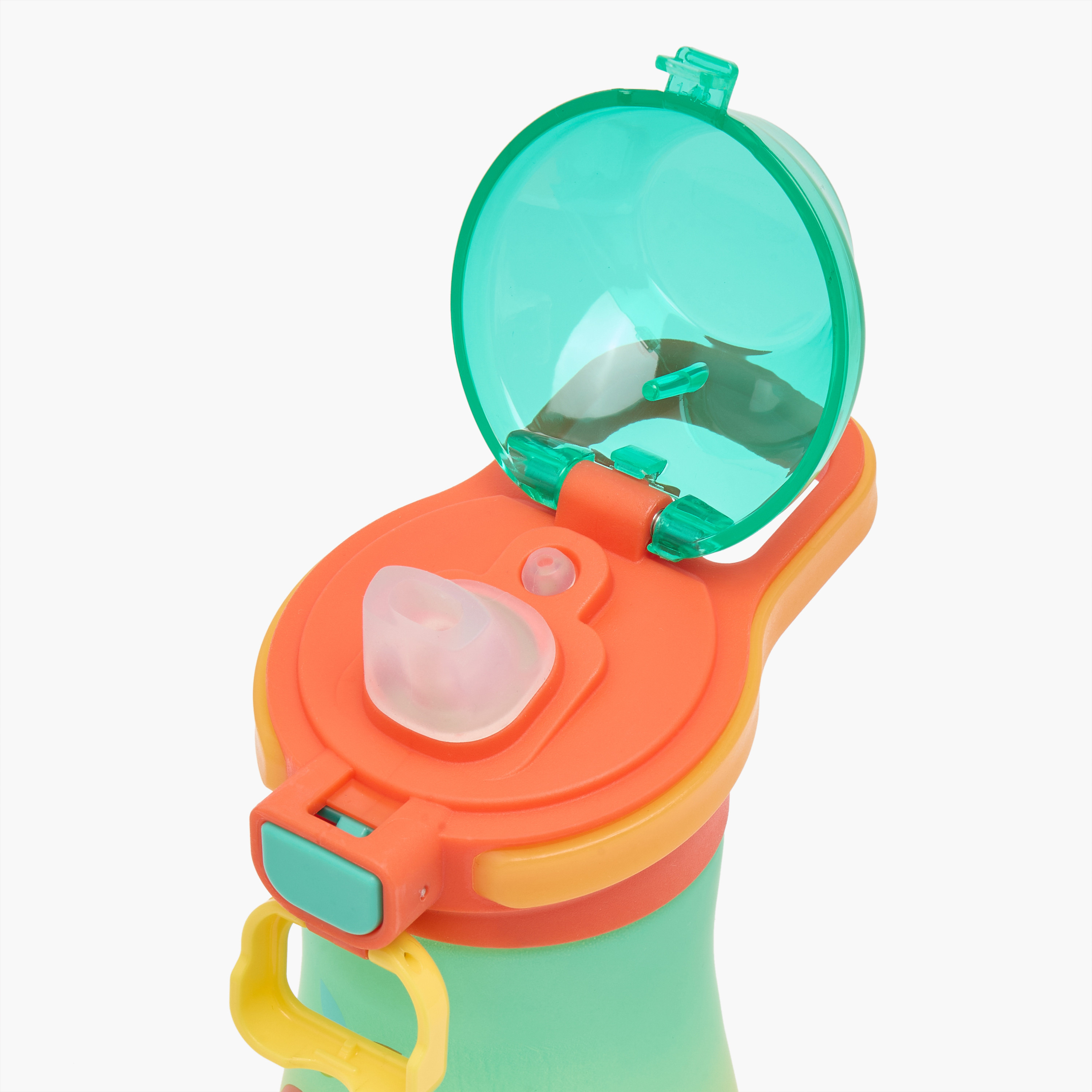 قارورة بتصميم بيني وقشة وفوهة رياضية وغطاء قابل للقفل من بلاي جرو - 550 مل-school-waterbottles-image-6