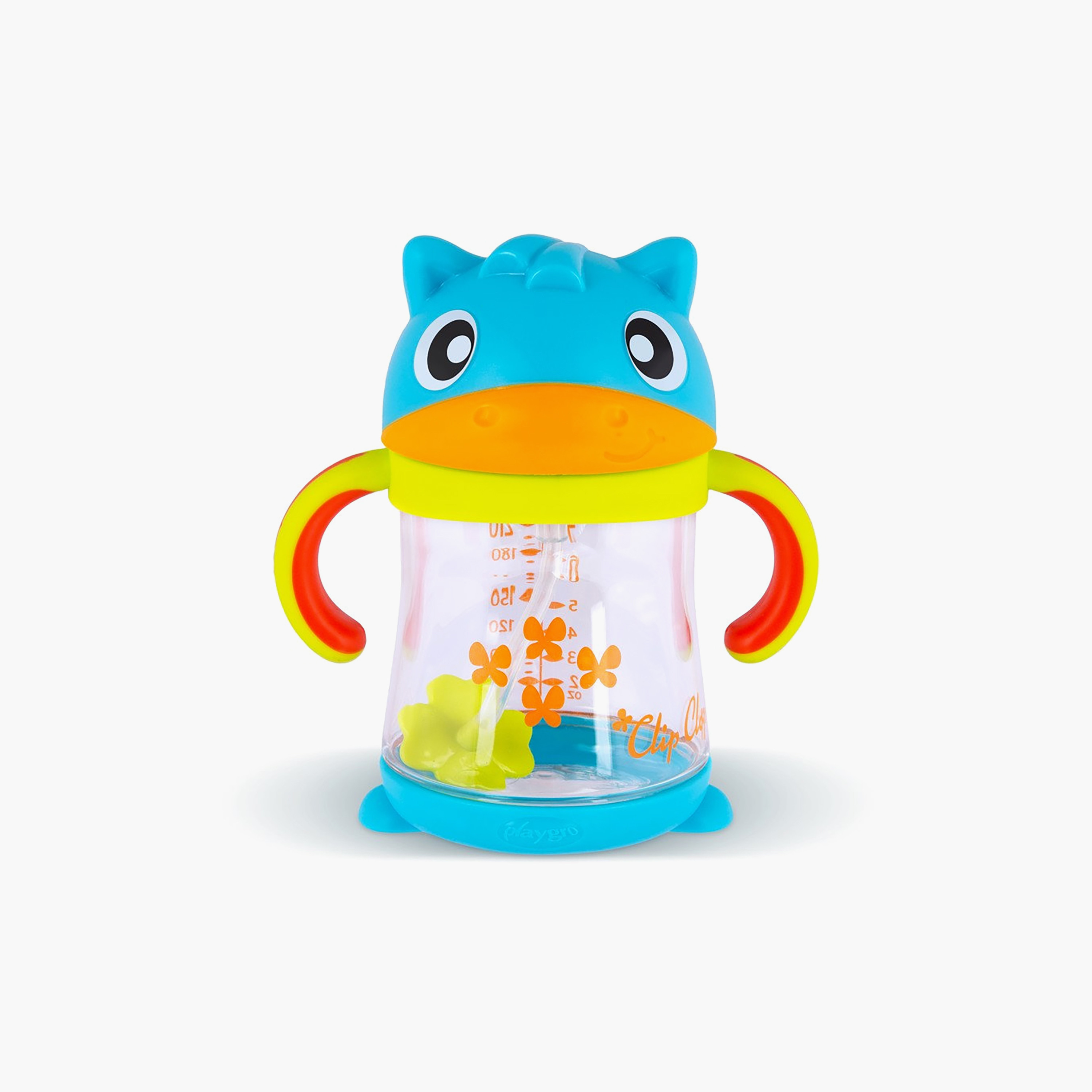 كوب شرب كليب كلوب بمقابض من بلايجرو - 240 مل-baby-feeding-mealtimeessentials-image-1