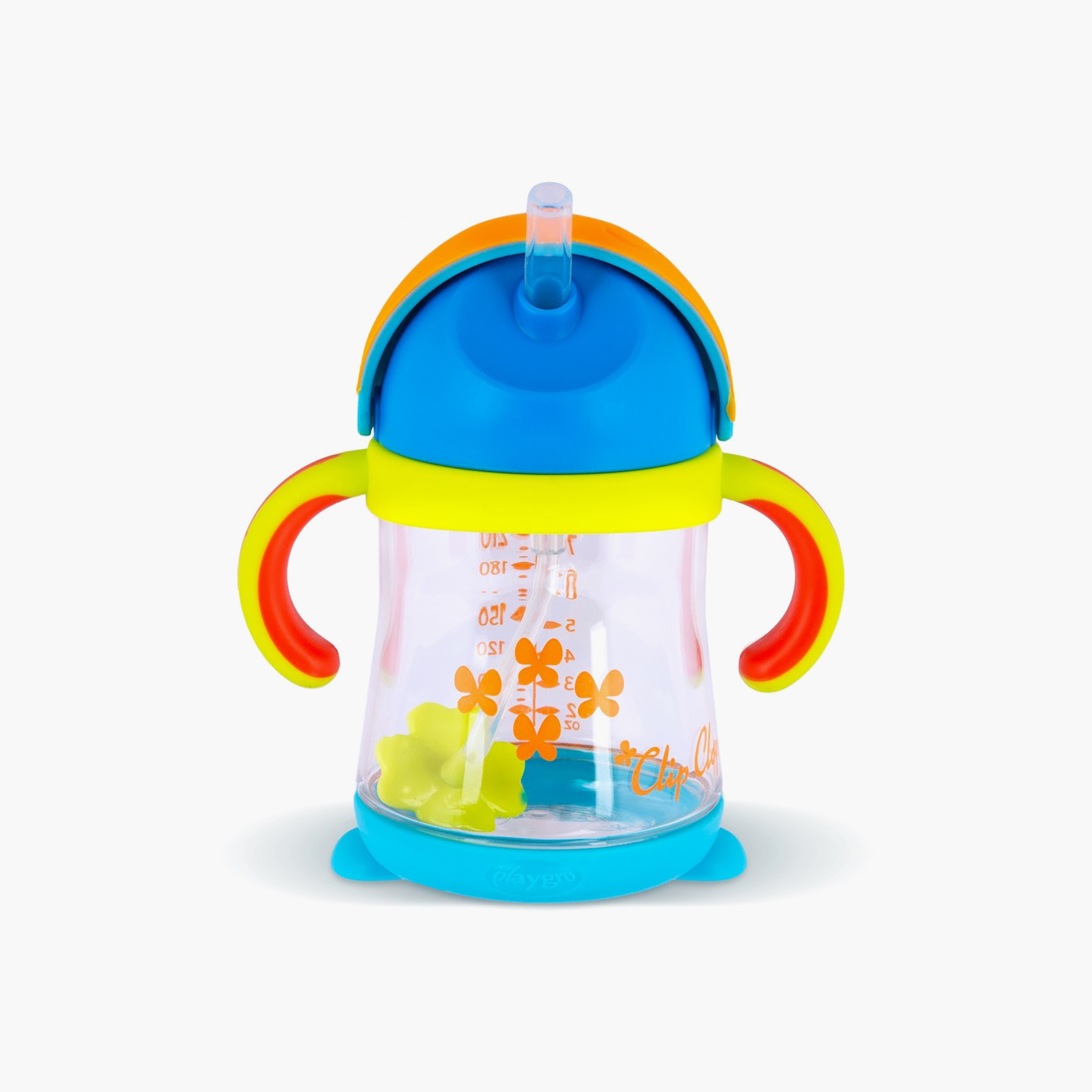 كوب شرب كليب كلوب بمقابض من بلايجرو - 240 مل-baby-feeding-mealtimeessentials-image-2