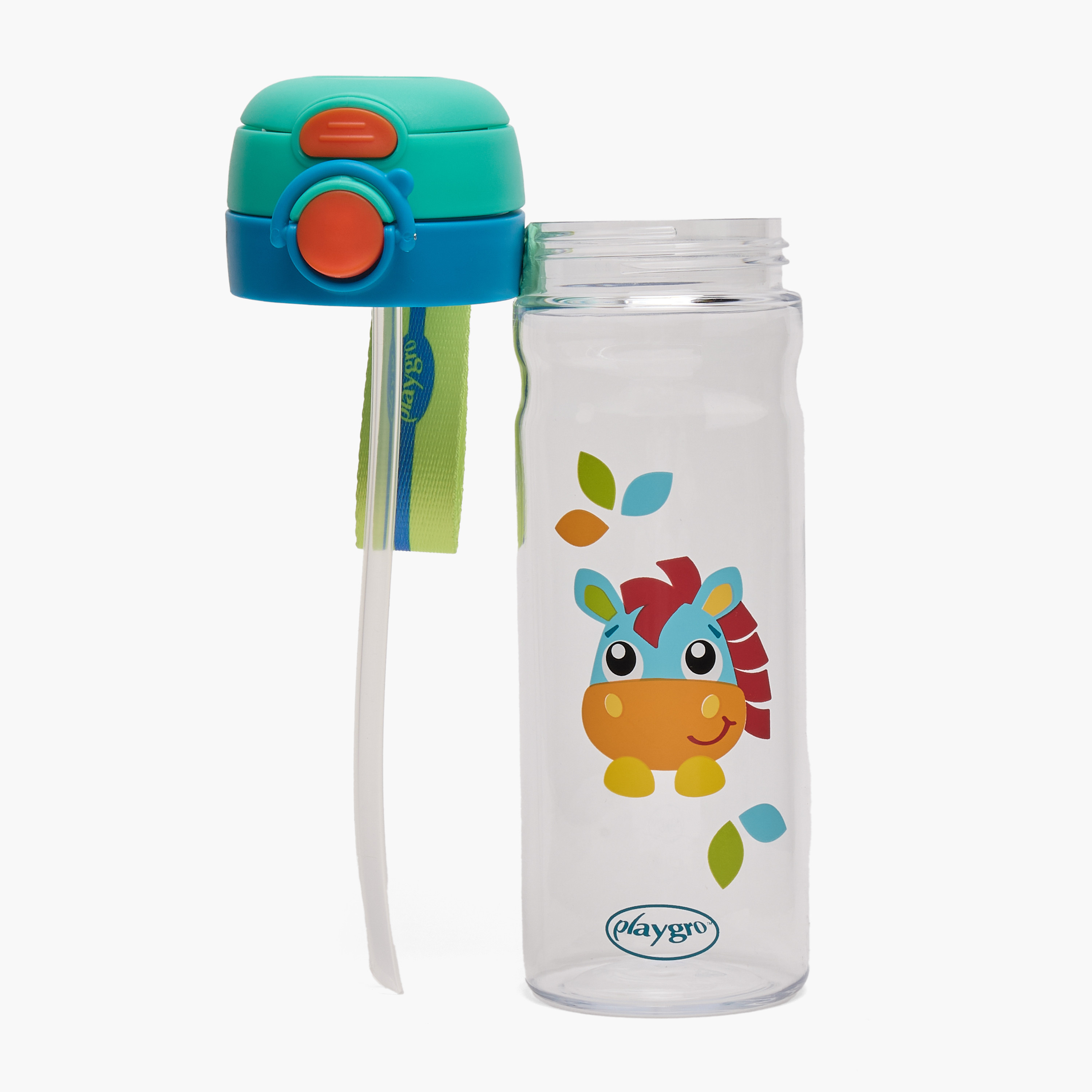 قارورة مياه 2 في 1 بتصميم كليب كلوب فليب سيب مع غطاء فليب علوي من بلايجرو-school-waterbottles-image-2