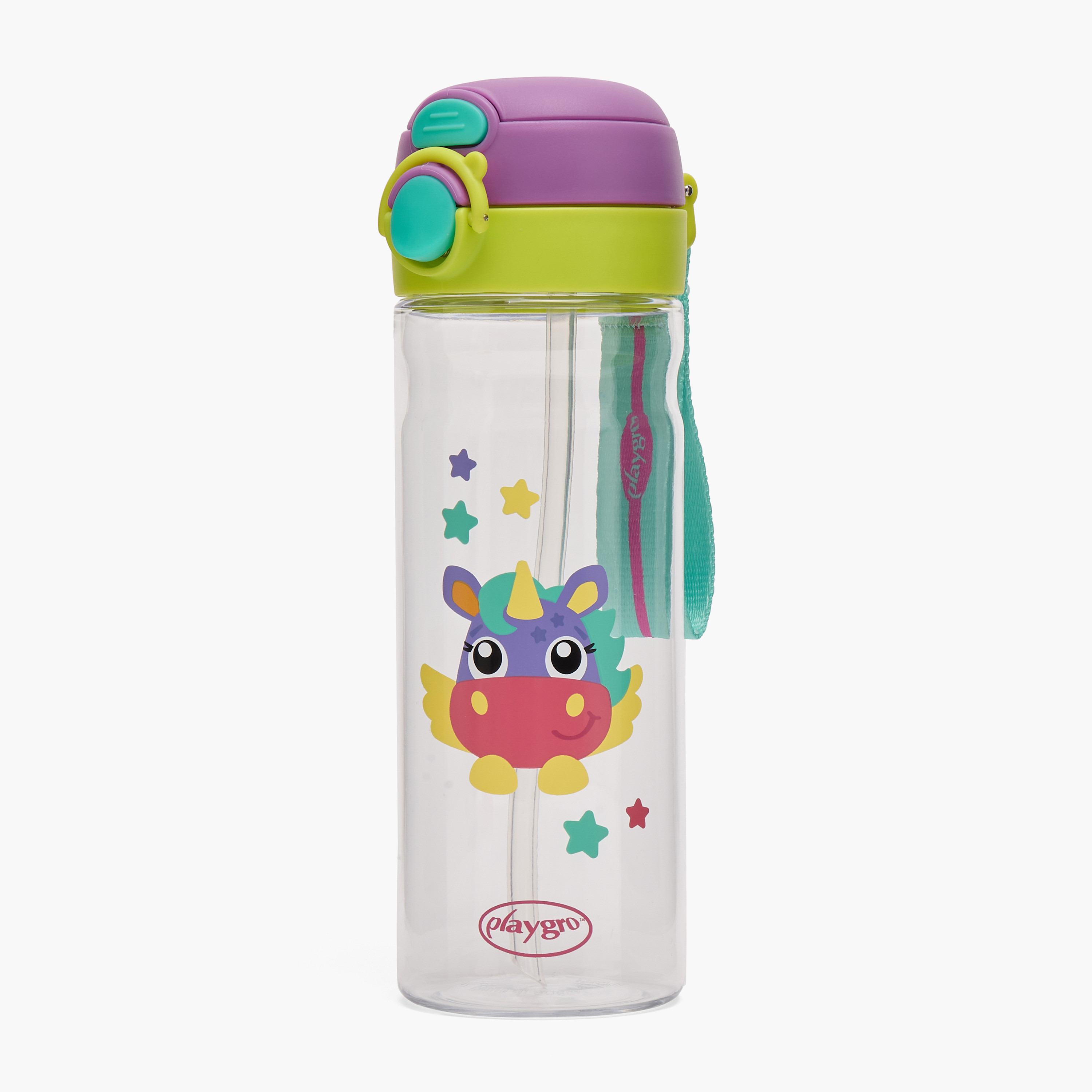 Playgro Stella FlipSip 2-in-1 Water Bottle with Flip Lid-school-waterbottles-image-1