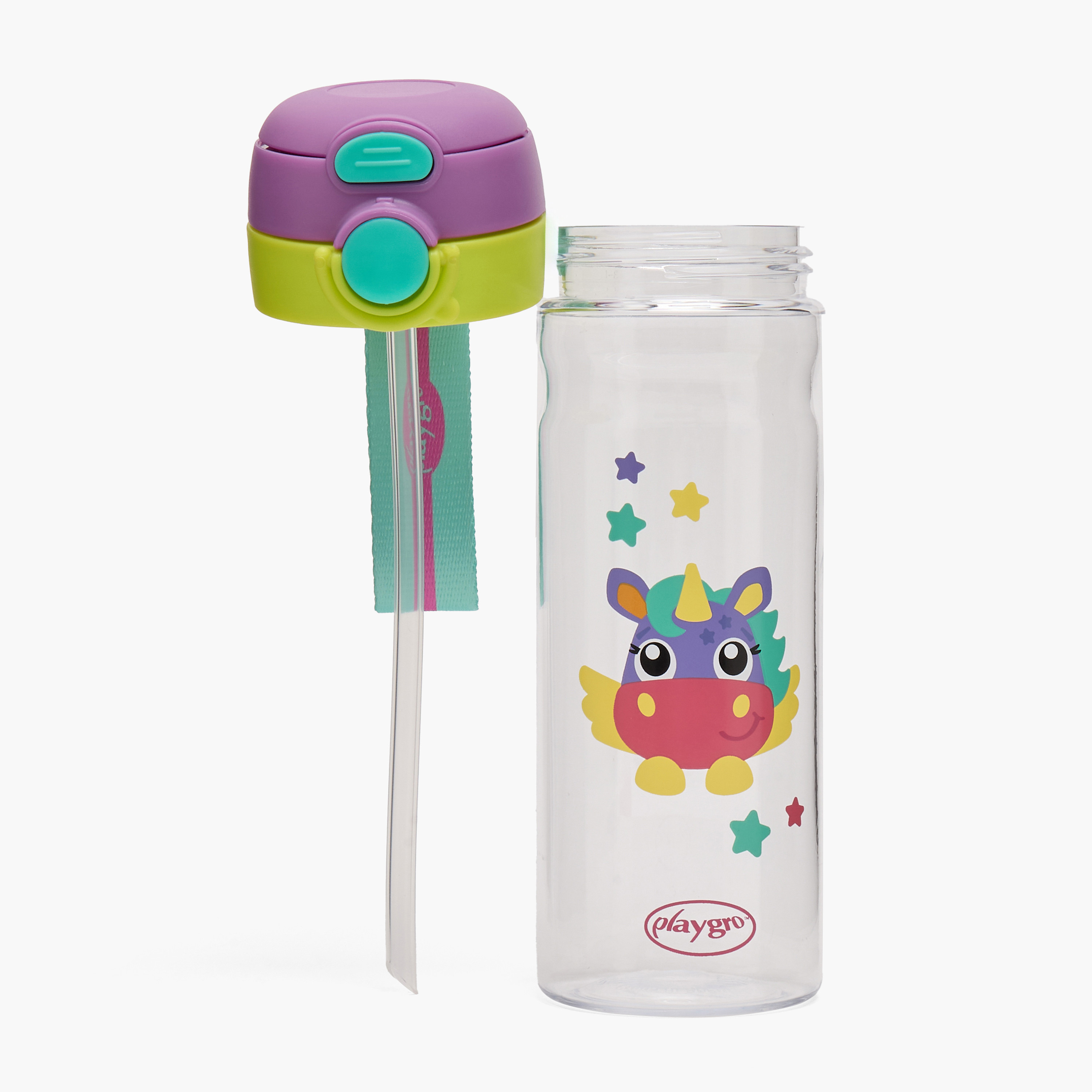 Playgro Stella FlipSip 2-in-1 Water Bottle with Flip Lid-school-waterbottles-image-2