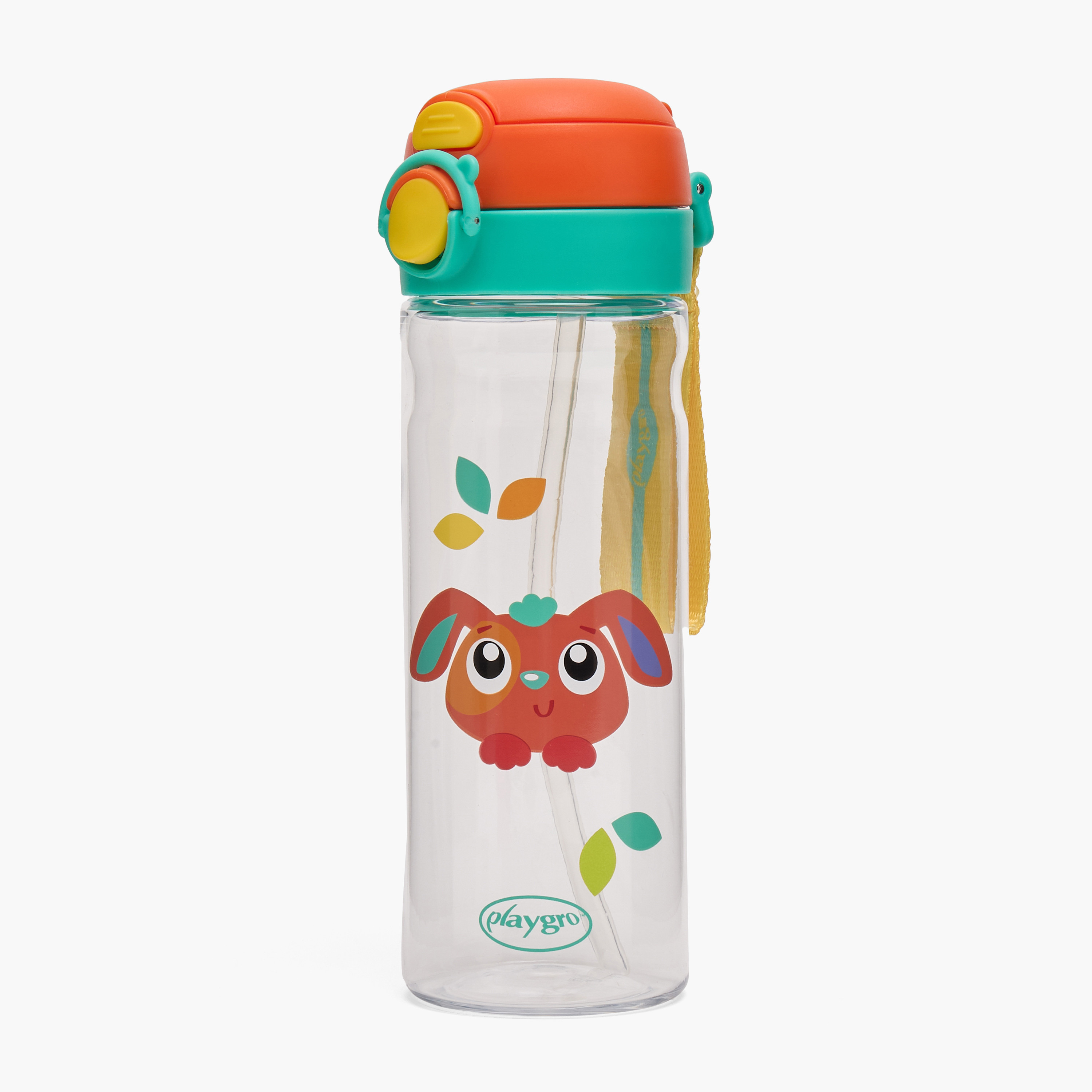 Playgro Penny FlipSip 2-in-1 Water Bottle with Flip-Top Lid-school-waterbottles-image-1