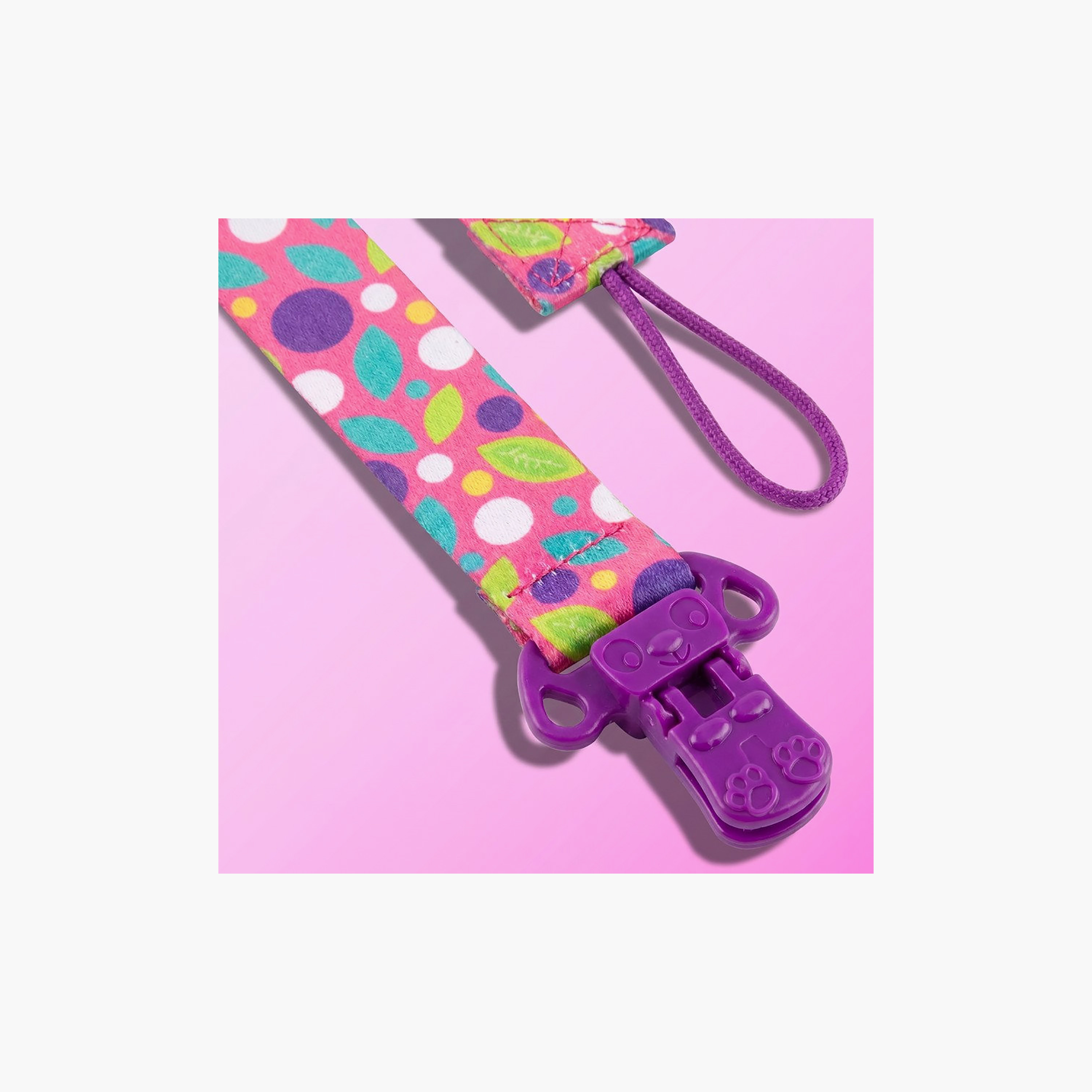 Playgro Clip Clog Giggle Grip Soother Clip with Easy Release Clasp-baby-feeding-pacifiers-image-4