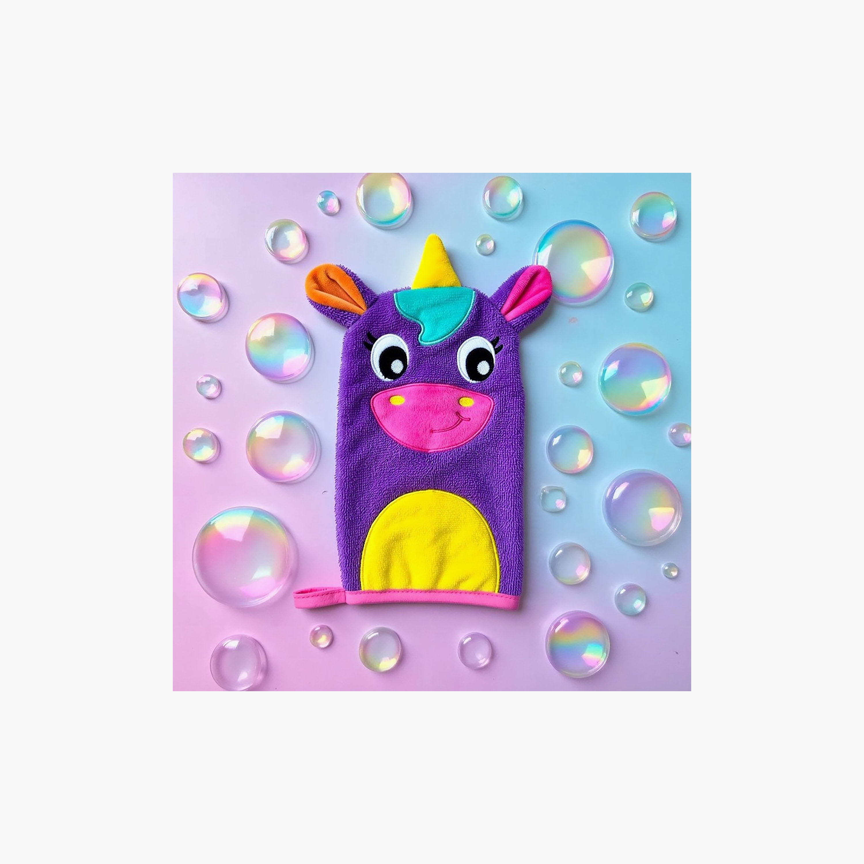قفاز استحمام ستلا يونيكورن من بلايجرو-baby-bathandcare-towels-image-5