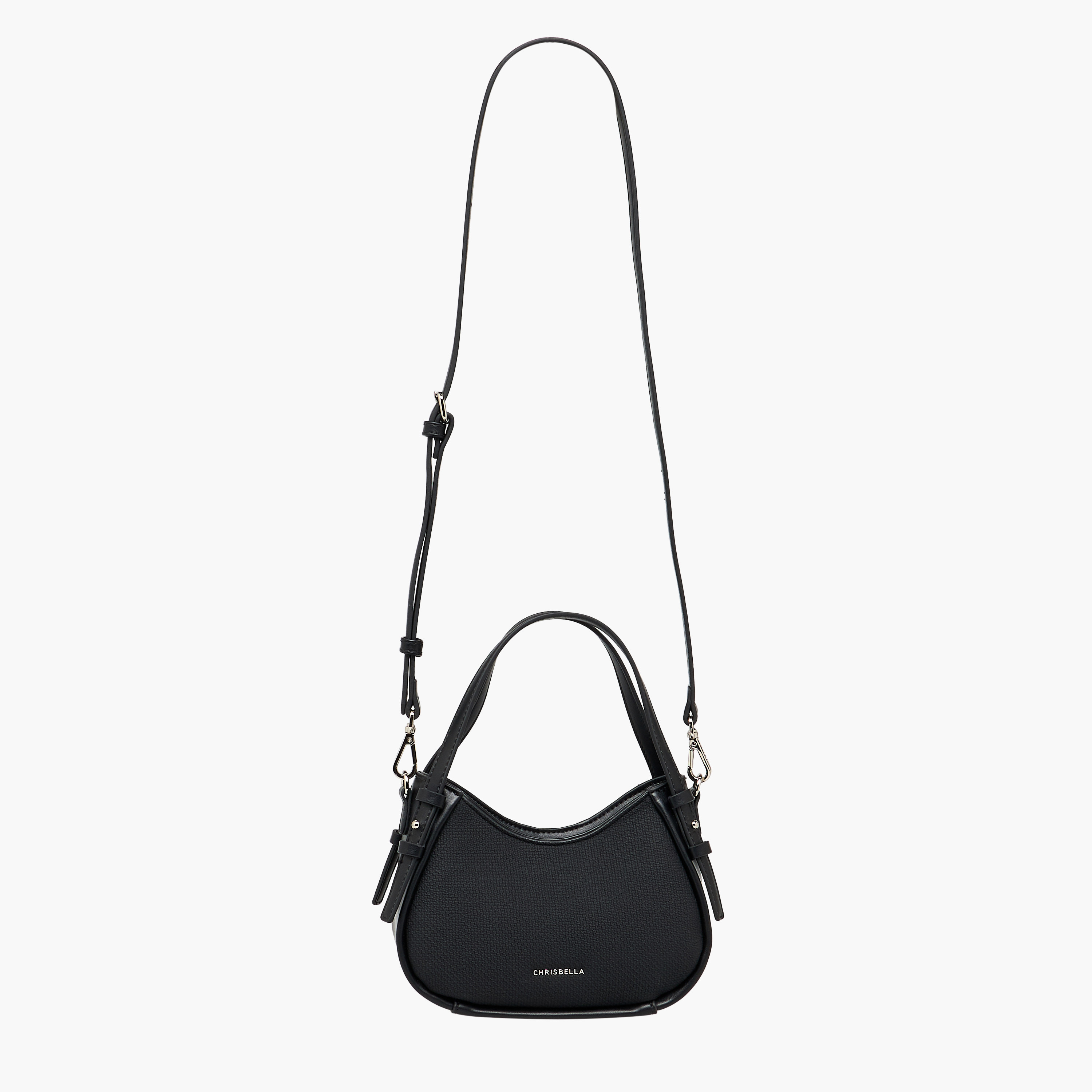 شنطة كتف بملمس بارز وحزام قابل للفصل من كريسبيلا-women-bagsandwallets-handbags-image-3