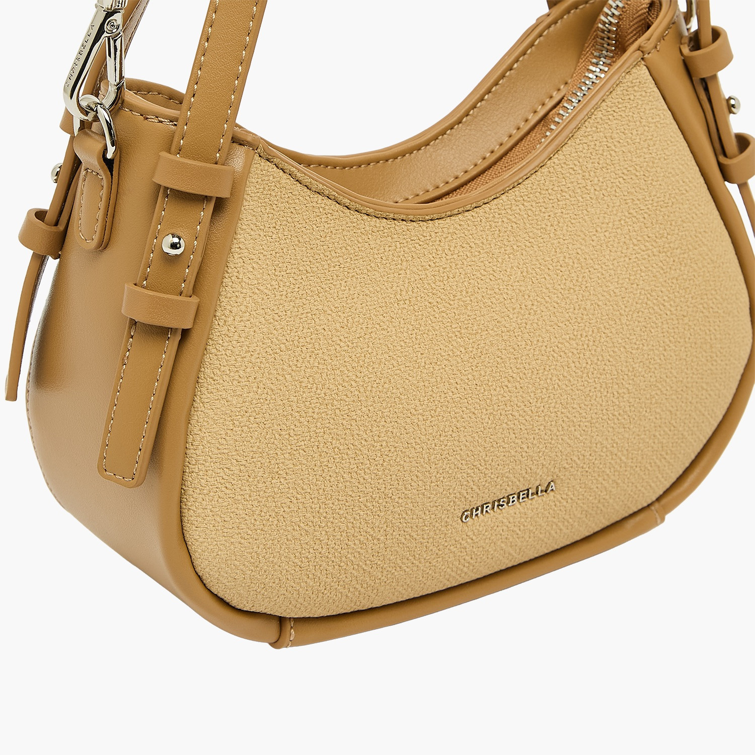 شنطة كتف سادة مع حزام قابل للفصل من كريسبيلا-women-bagsandwallets-handbags-image-5