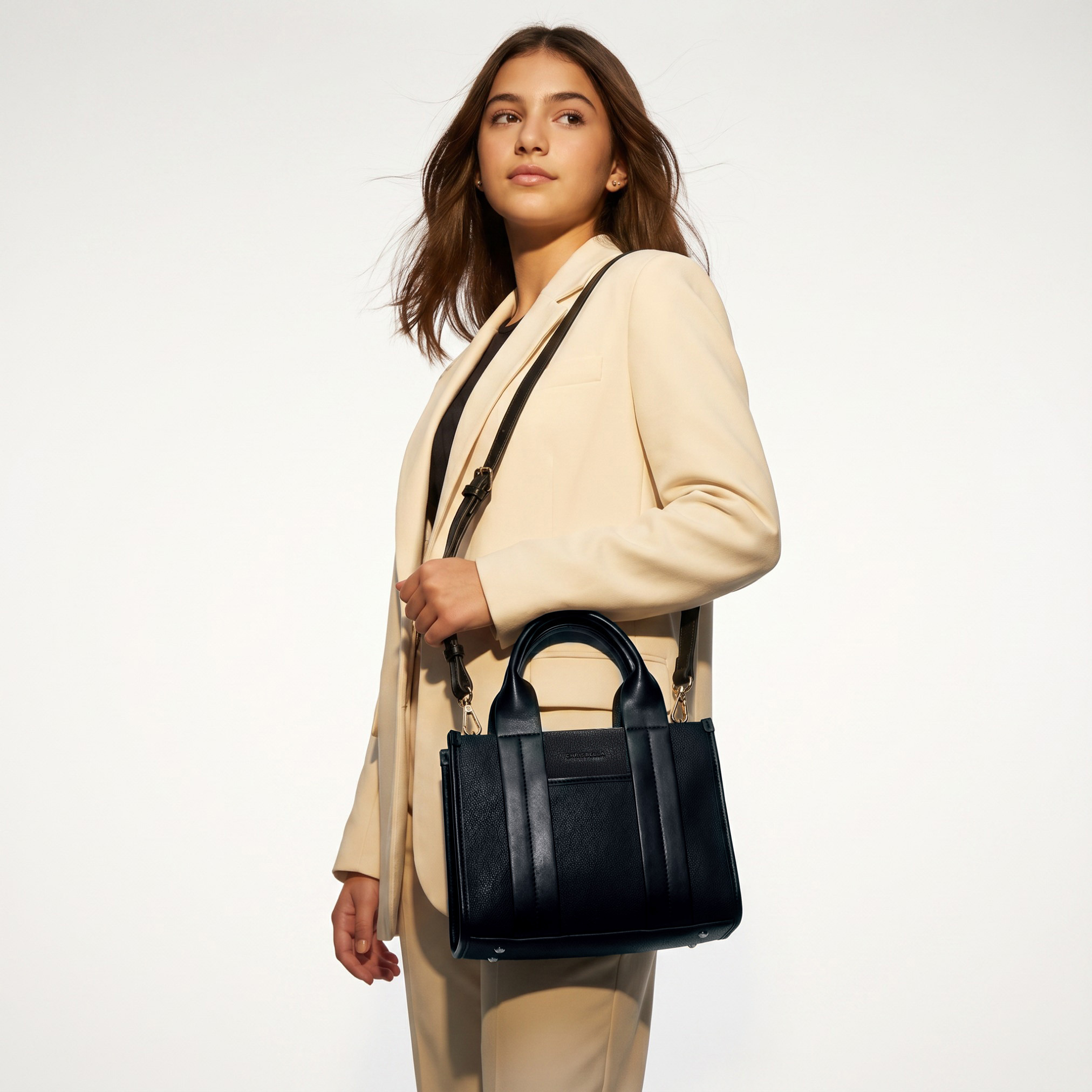 شنطة توتي بارزة الملمس بحزام قابل للفصل من كريسبيلا-women-bagsandwallets-handbags-image-2