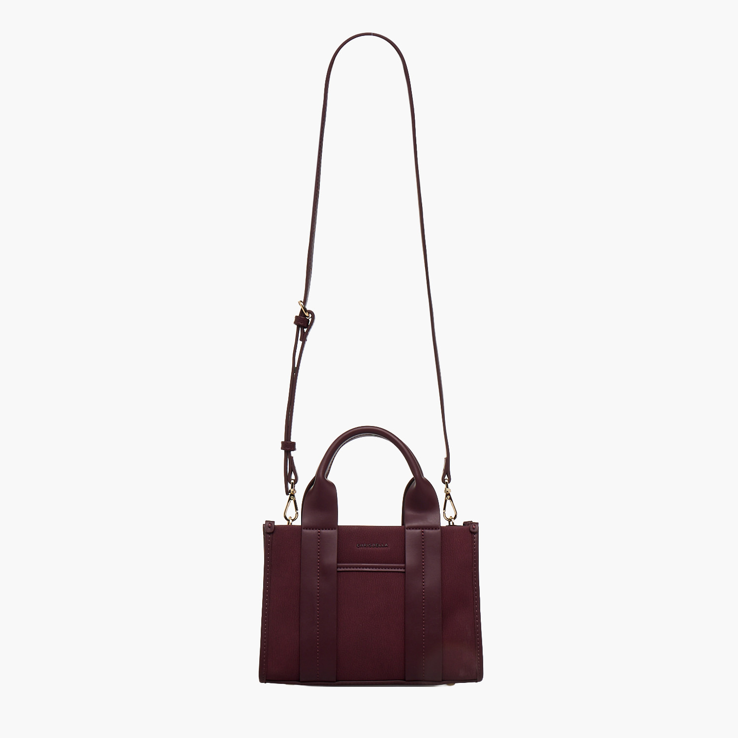 شنطة توت بارزة الملمس بحزام قابل للفصل من كريسبيلا-women-bagsandwallets-handbags-image-3