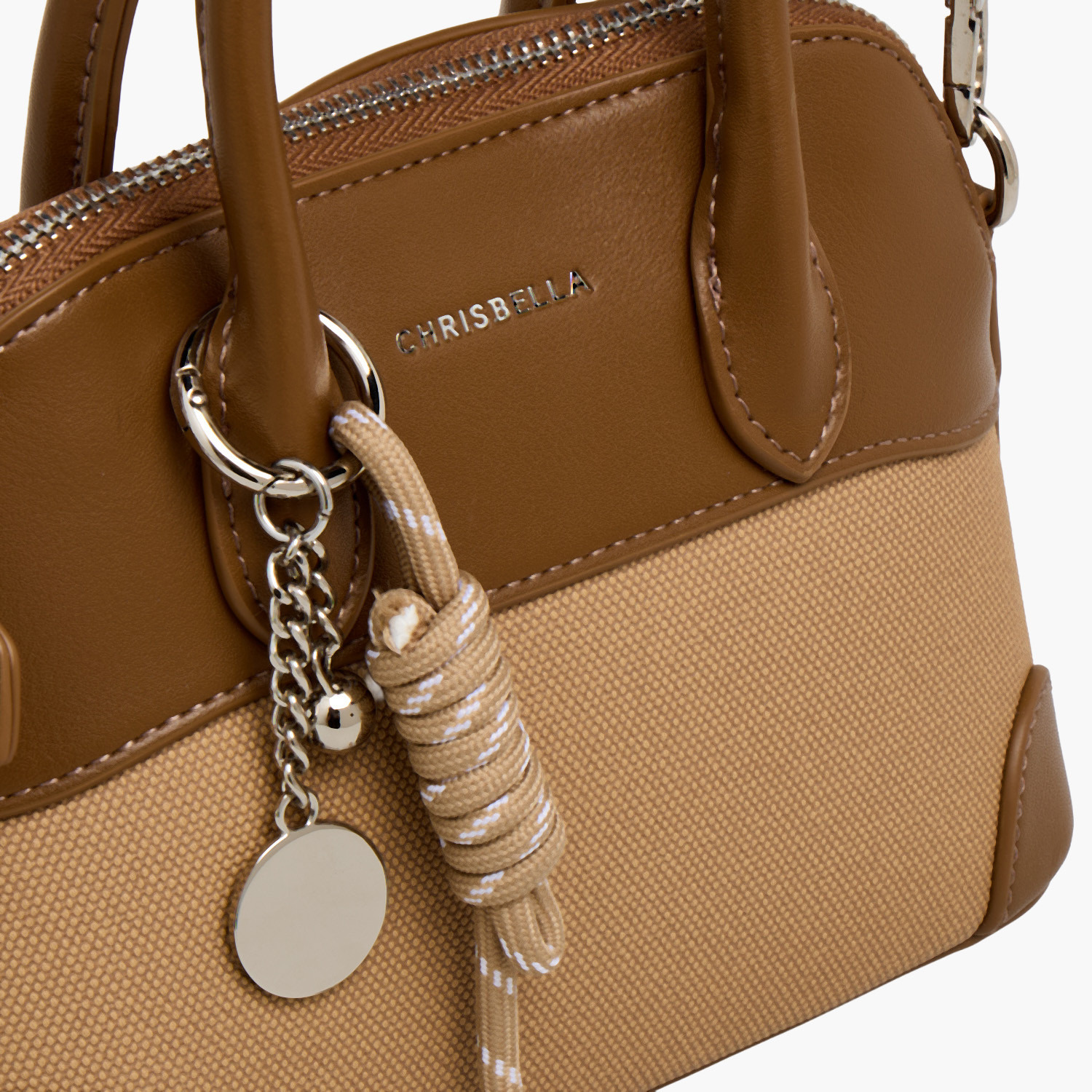شنطة توتي بارزة الملمس بحزام قابل للفصل من كريسبيلا-women-bagsandwallets-handbags-image-5