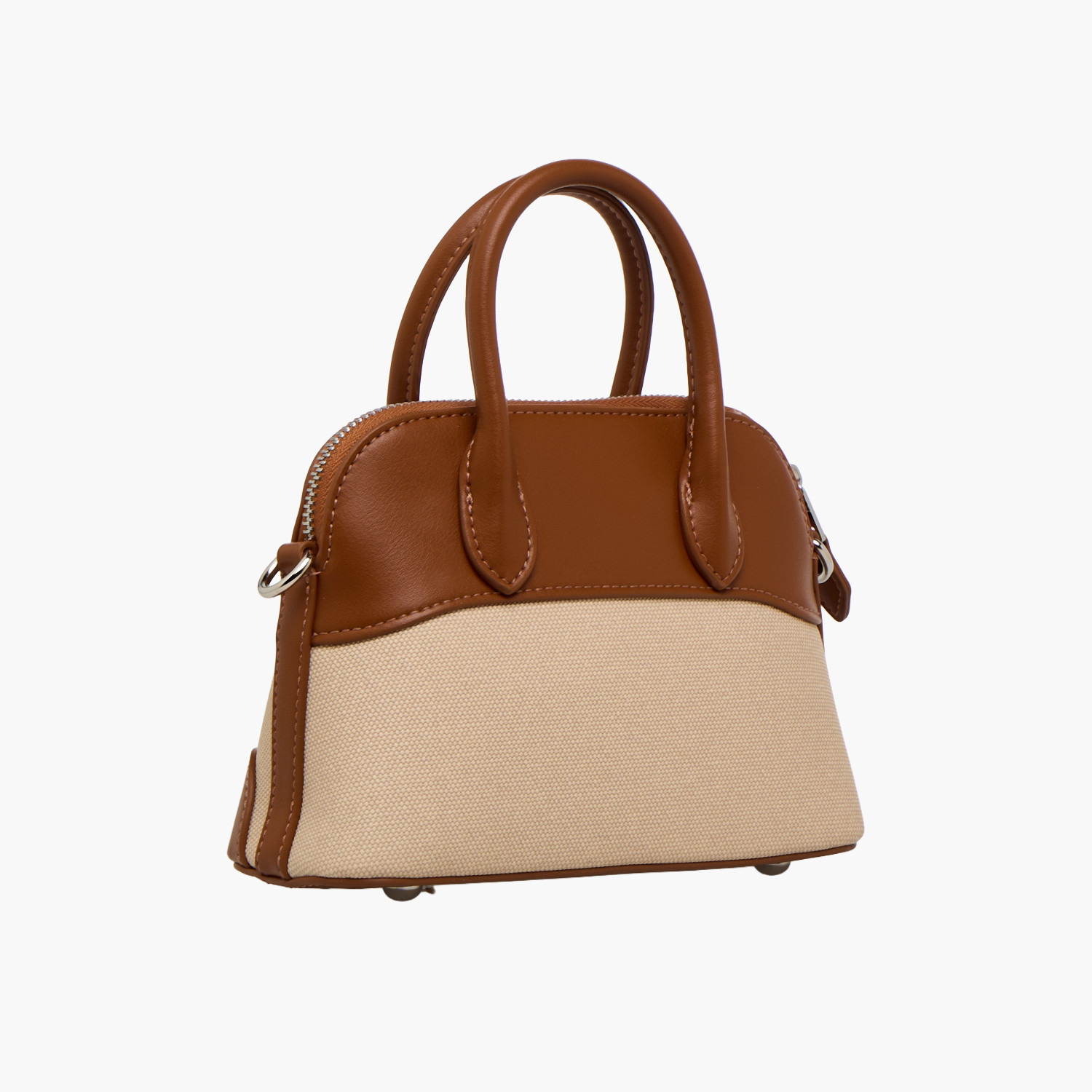 Chrisbella Textured Tote Bag with Detachable Strap-women-bagsandwallets-handbags-image-4