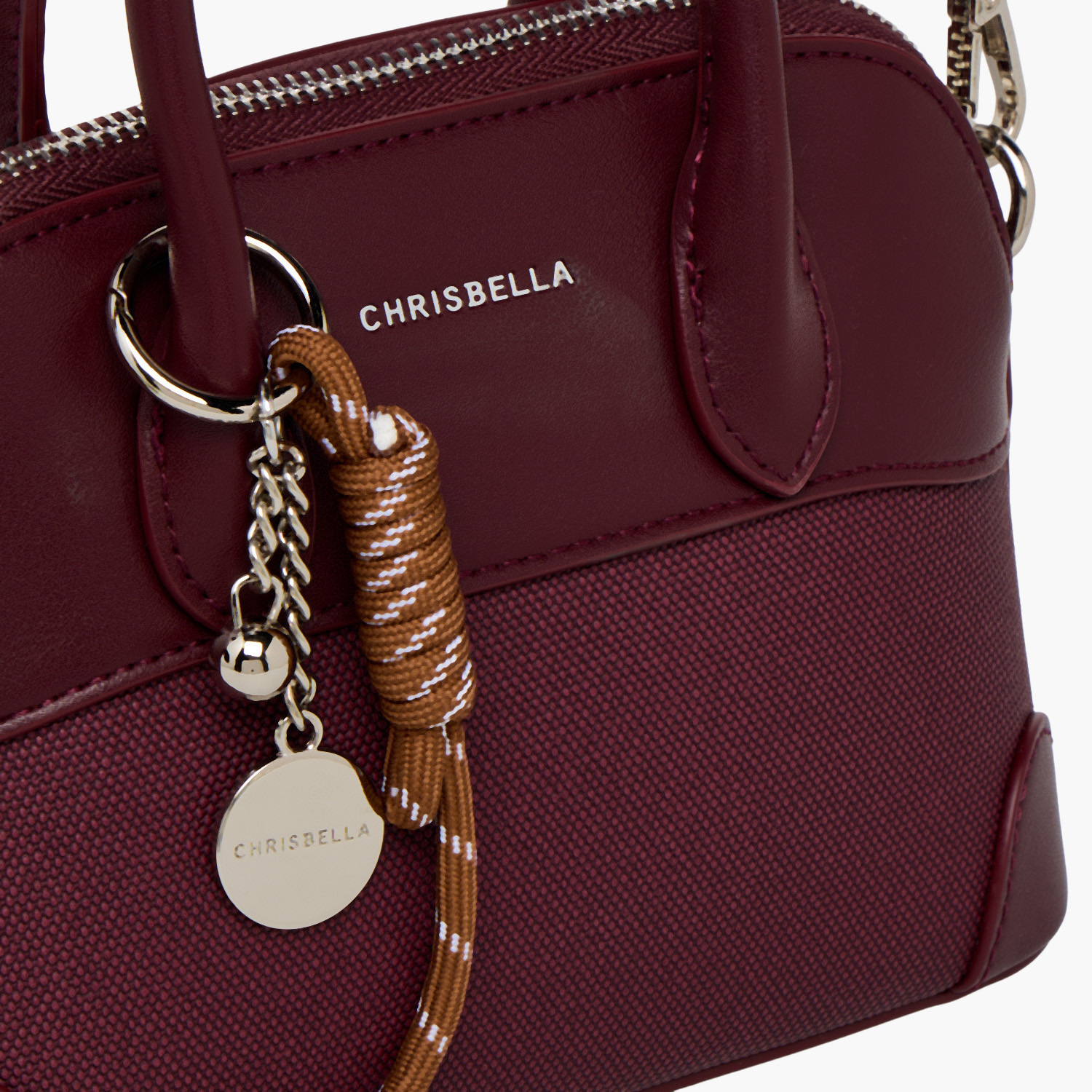 Chrisbella Textured Tote Bag with Detachable Strap-women-bagsandwallets-handbags-image-5