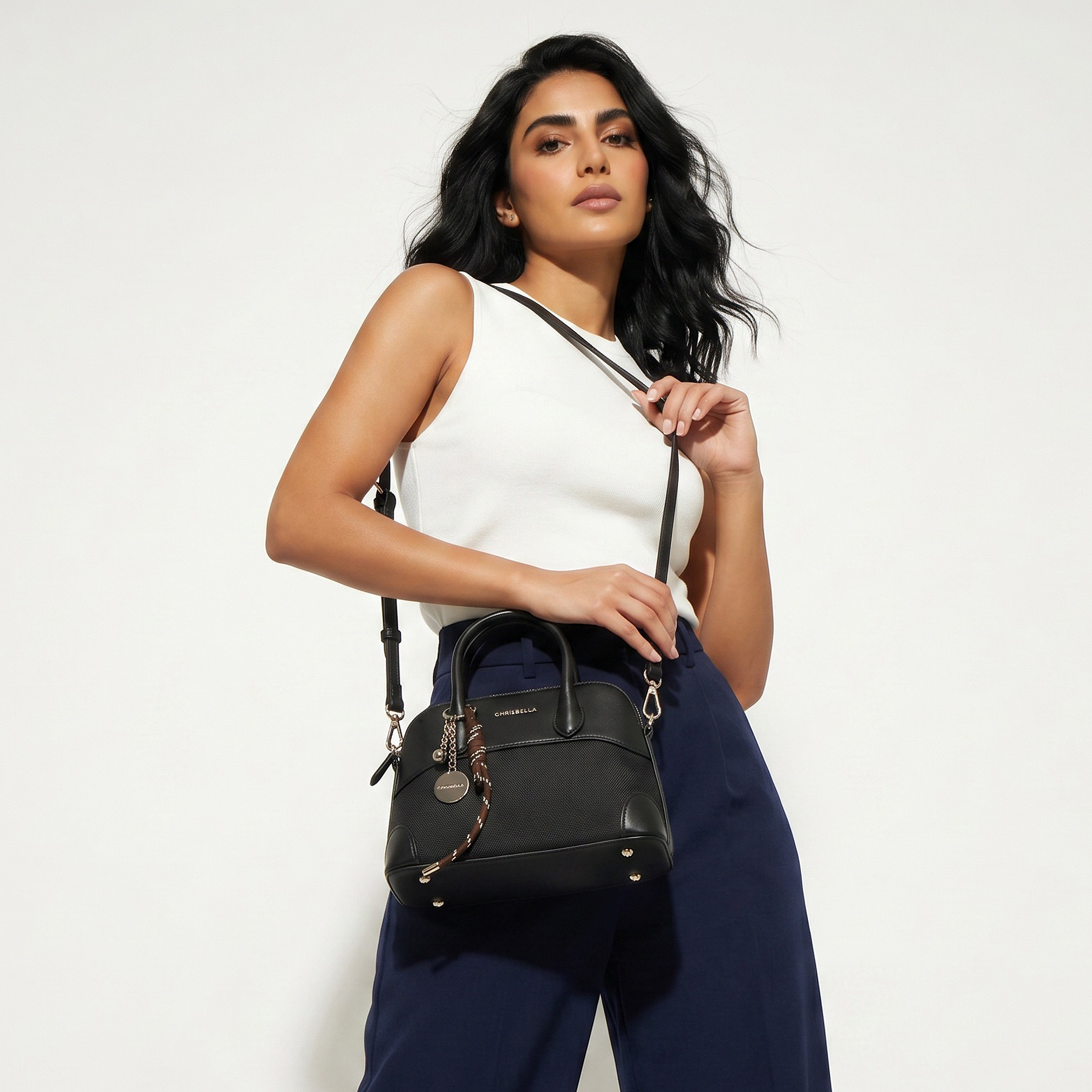 شنطة توتي بارزة الملمس بحزام قابل للفصل من كريسبيلا-women-bagsandwallets-handbags-image-2