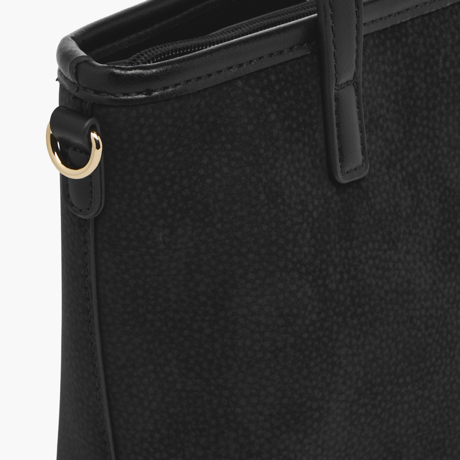 Chrisbella Textured Tote Bag with Zip Closure-women-bagsandwallets-handbags-image-6