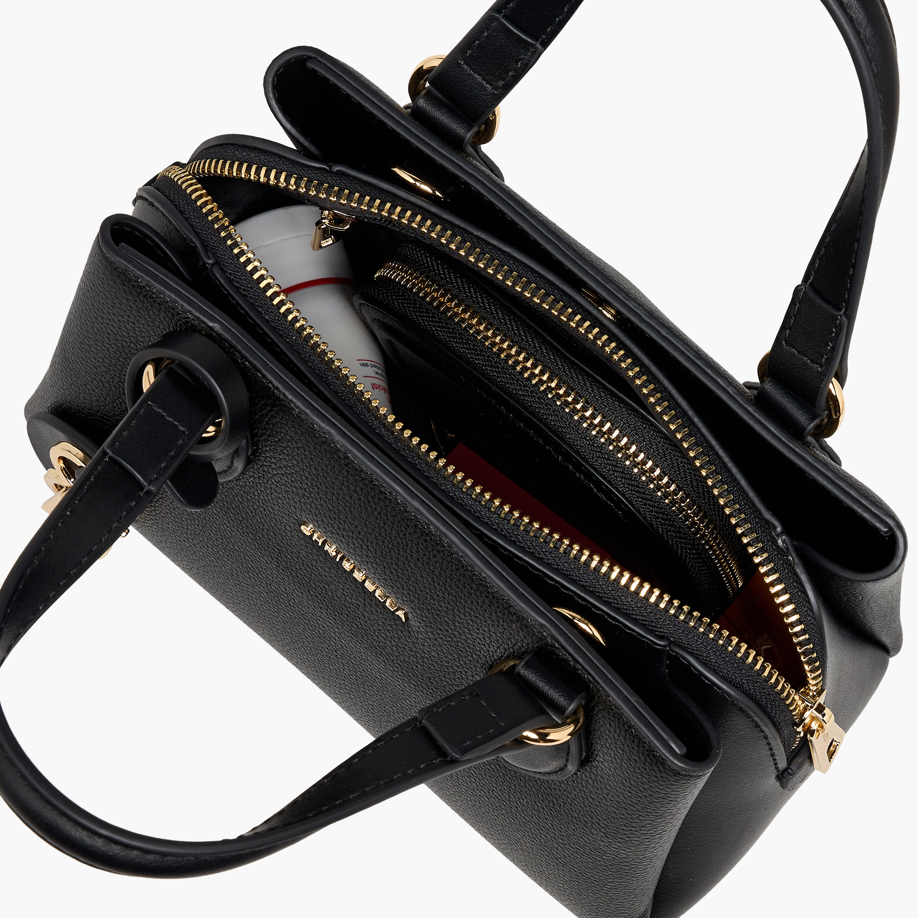 Chrisbella Textured Tote Bag with Wallet-women-bagsandwallets-handbags-image-9
