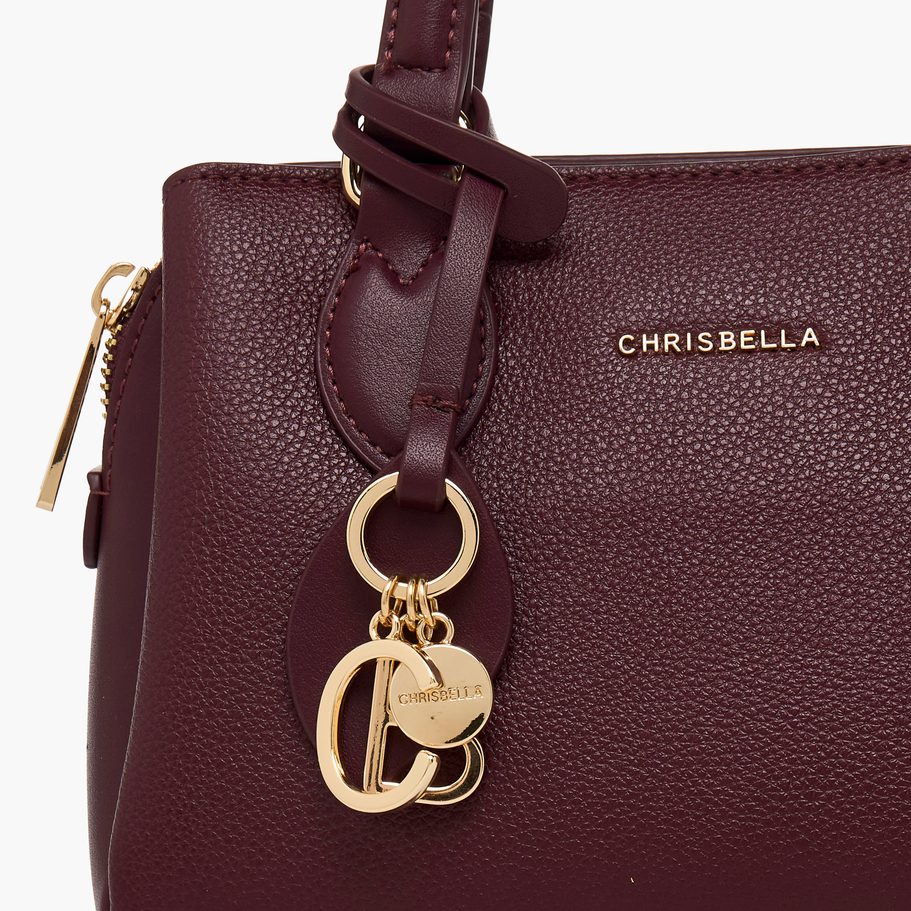 Chrisbella Textured Tote Bag with Wallet-women-bagsandwallets-handbags-image-6