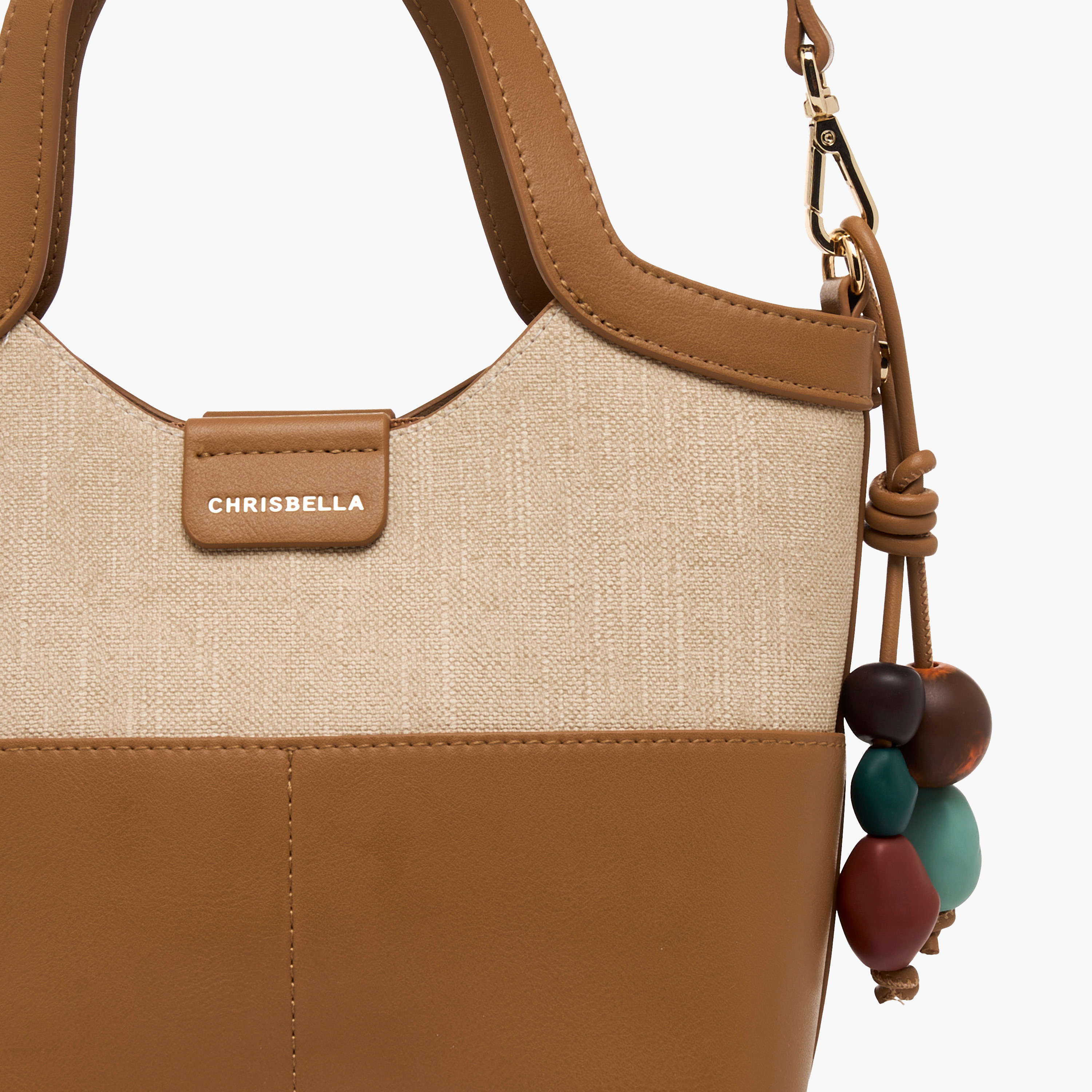 Chrisbella Colourblock Tote Bag with Wallet-women-bagsandwallets-handbags-image-5