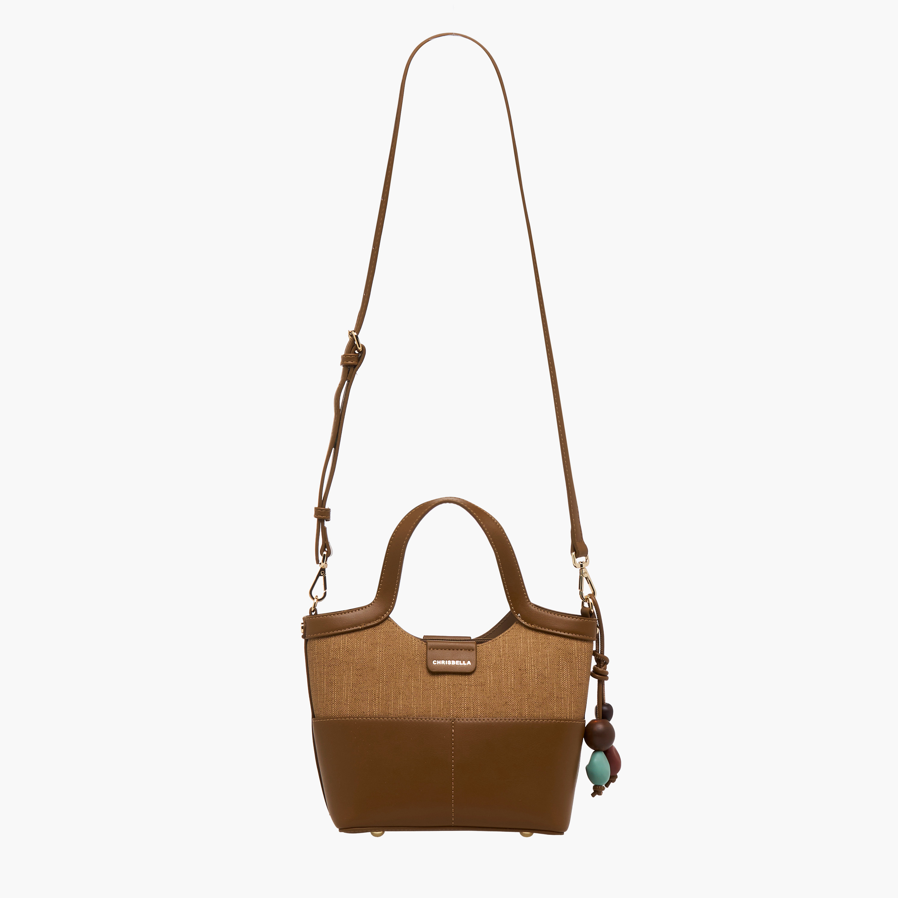 Chrisbella Textured Tote Bag with Wallet-women-bagsandwallets-handbags-image-3