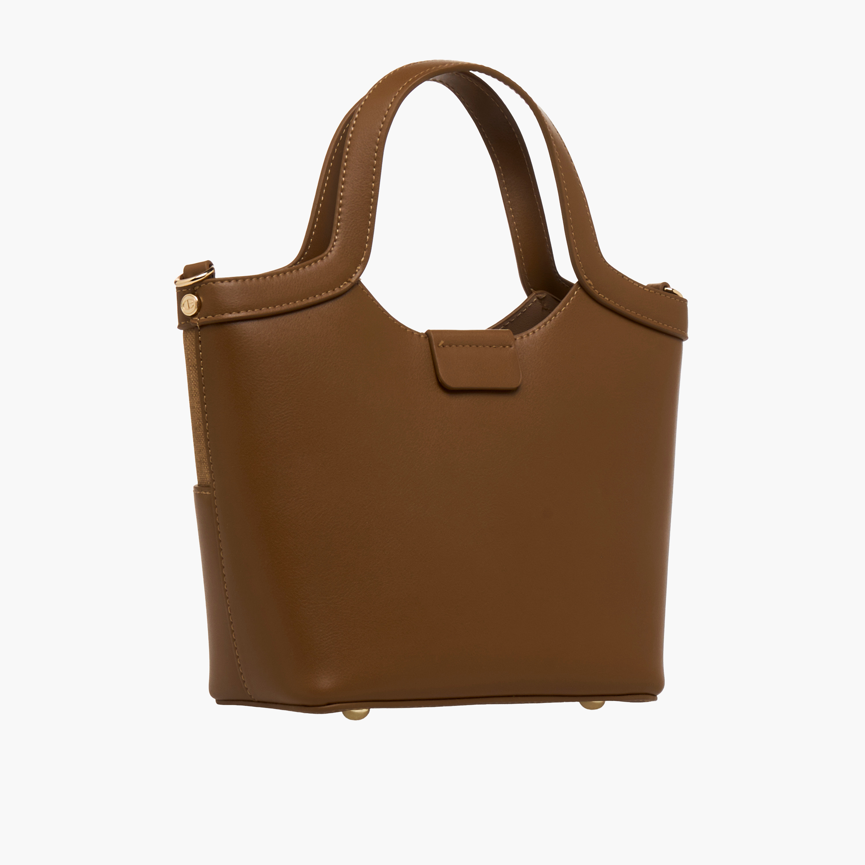 Chrisbella Textured Tote Bag with Wallet-women-bagsandwallets-handbags-image-4