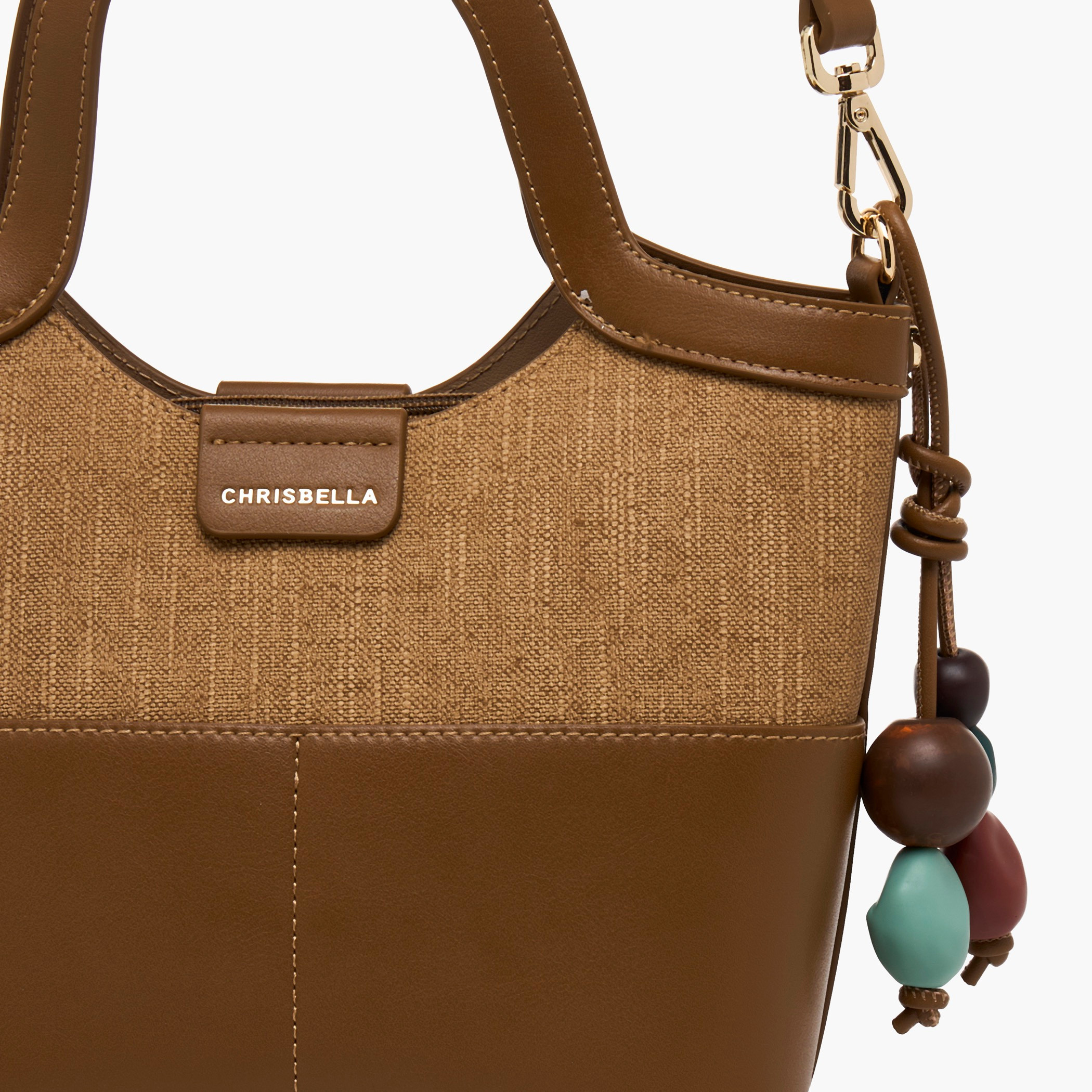 Chrisbella Textured Tote Bag with Wallet-women-bagsandwallets-handbags-image-6
