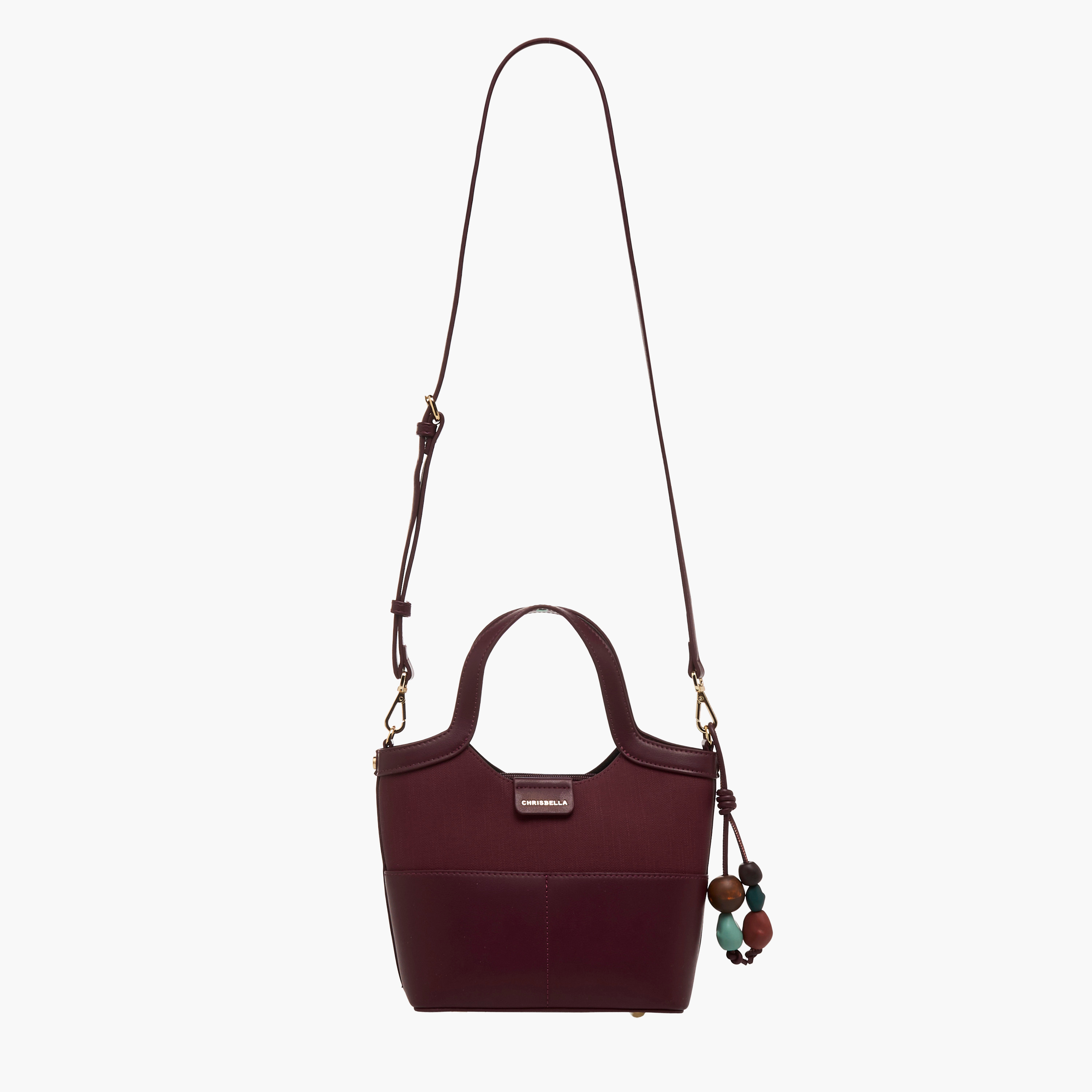 Chrisbella Textured Tote Bag with Wallet-women-bagsandwallets-handbags-image-3