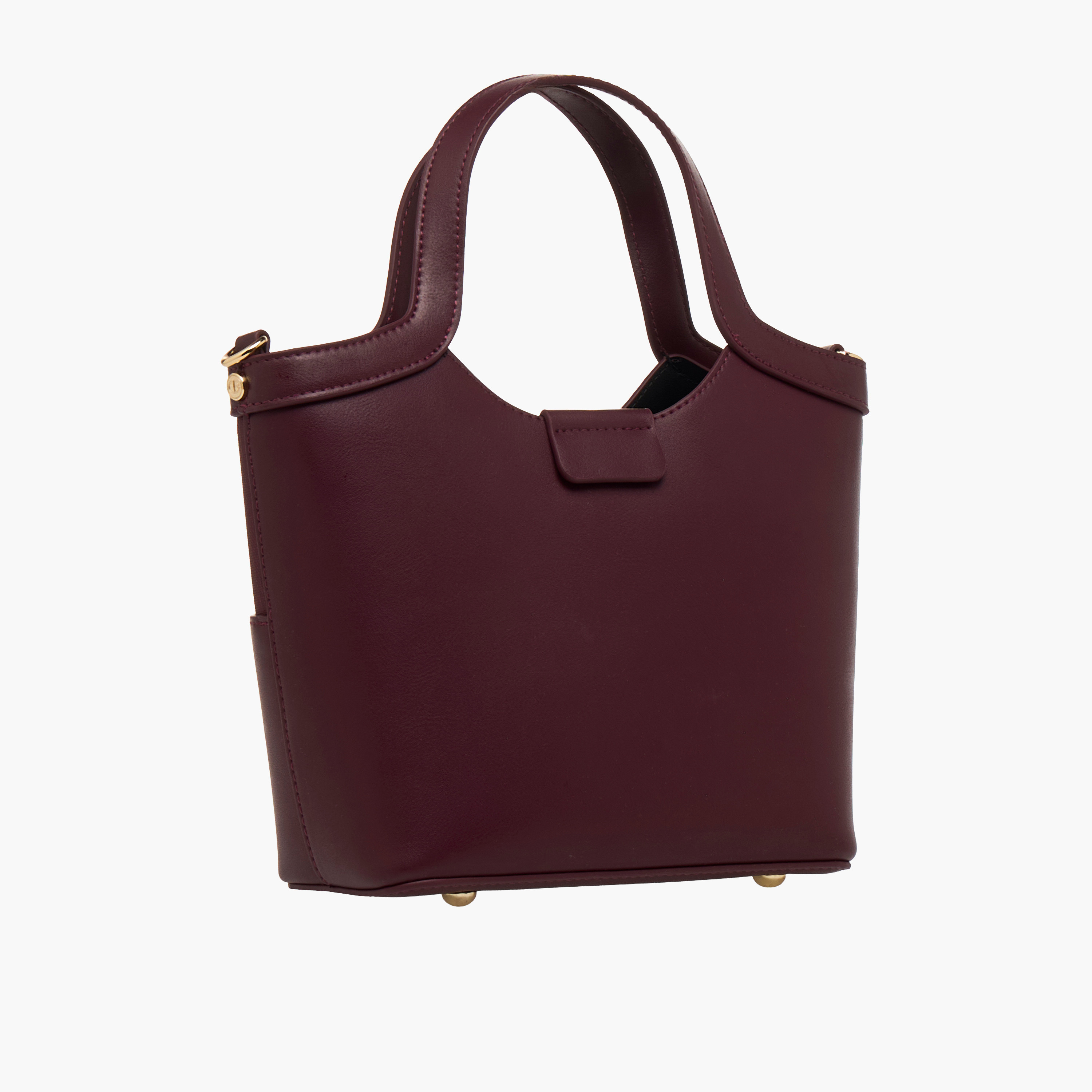 Chrisbella Textured Tote Bag with Wallet-women-bagsandwallets-handbags-image-4