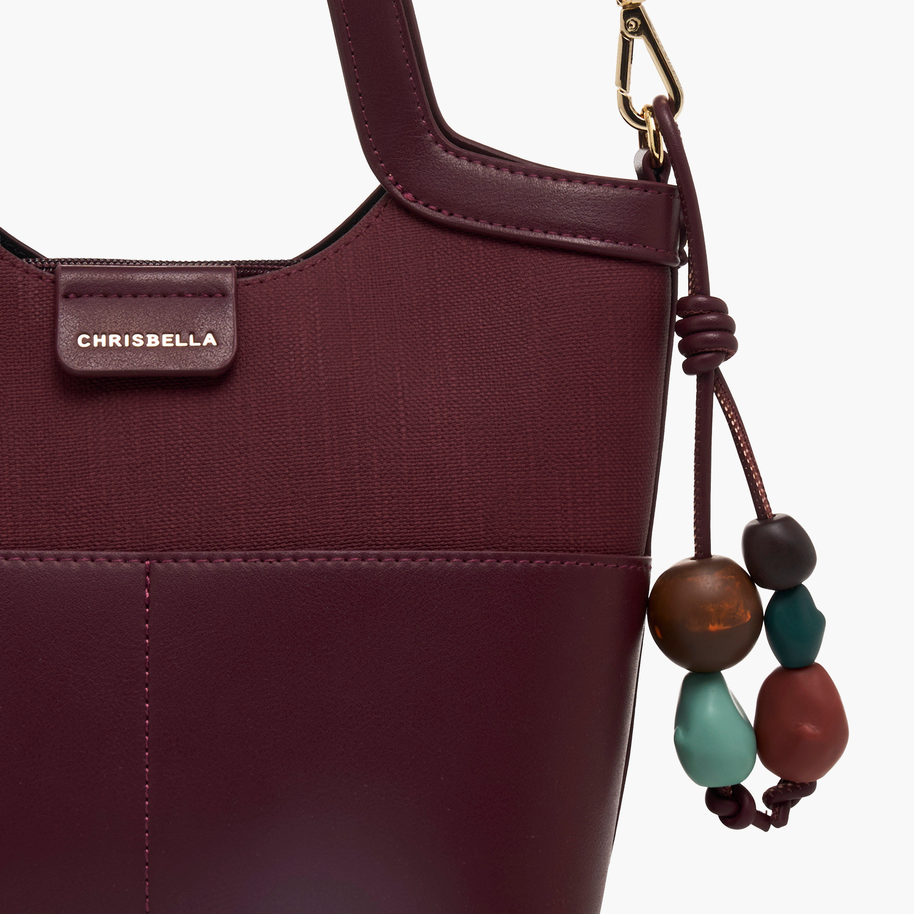 Chrisbella Textured Tote Bag with Wallet-women-bagsandwallets-handbags-image-6