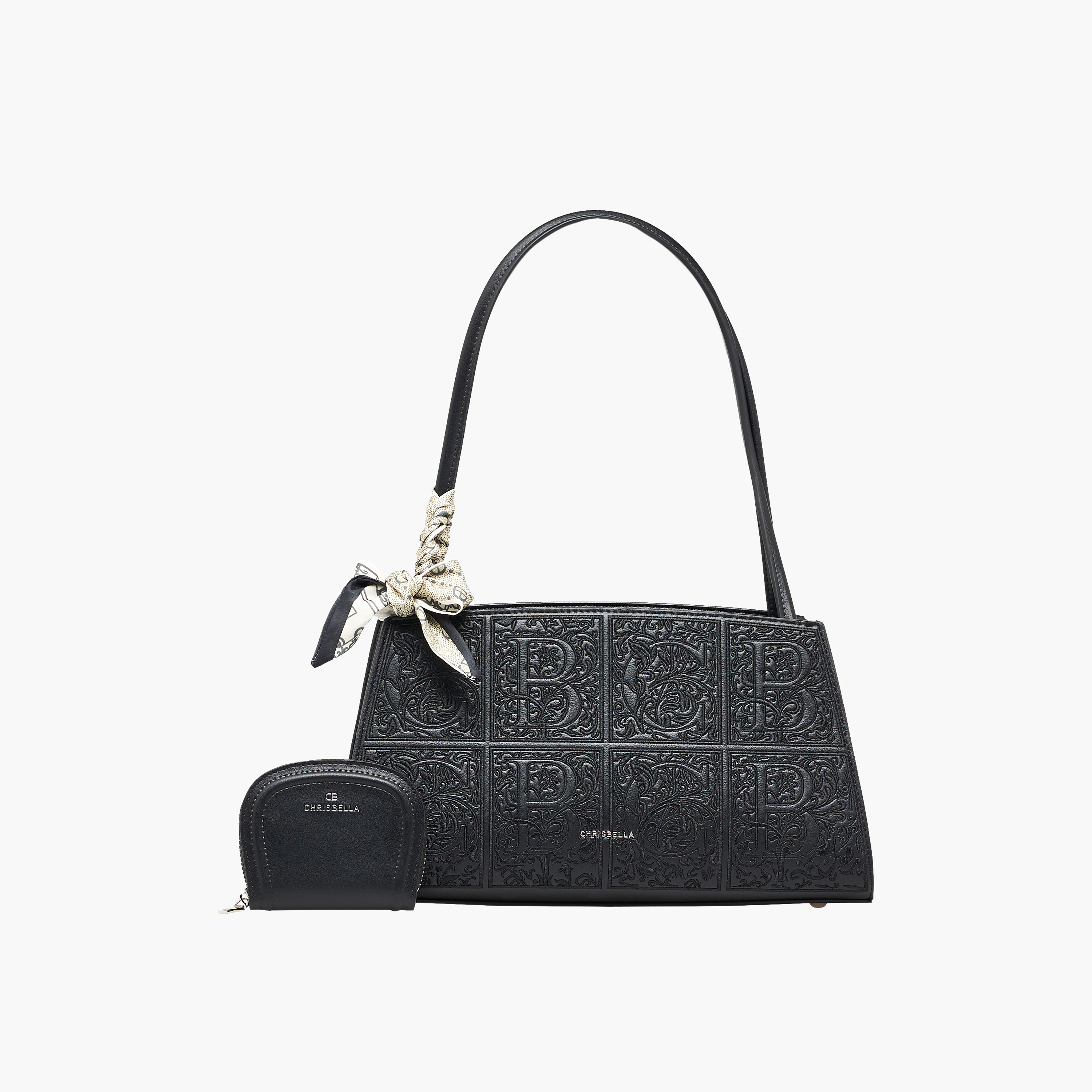 شنطة توتي بنقوش مونوجرام ومحفظة من كريسبيلا-women-bagsandwallets-handbags-image-8
