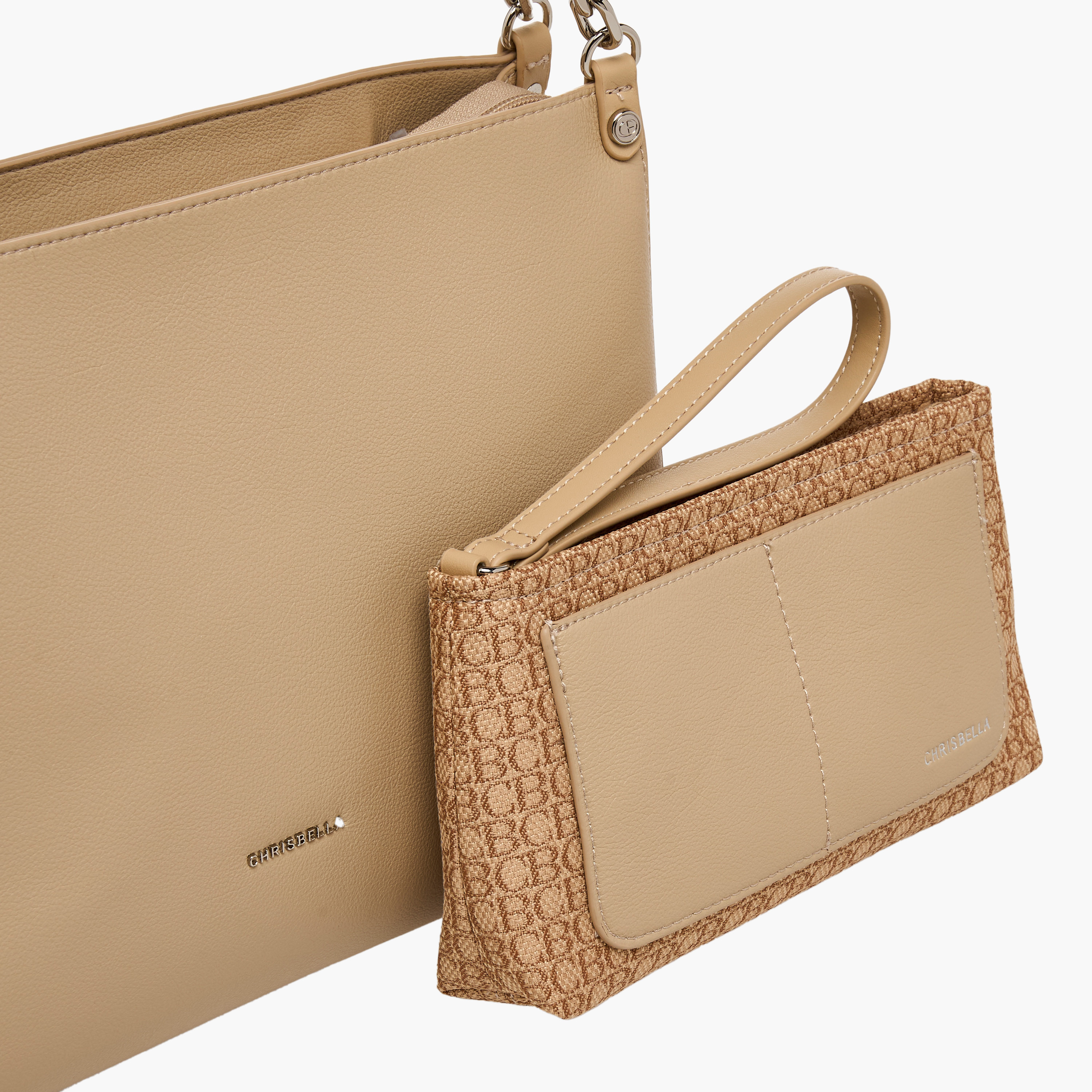 شنطة كتف سادة مع شنطة صغيرة من كريسبيلا-women-bagsandwallets-handbags-image-7