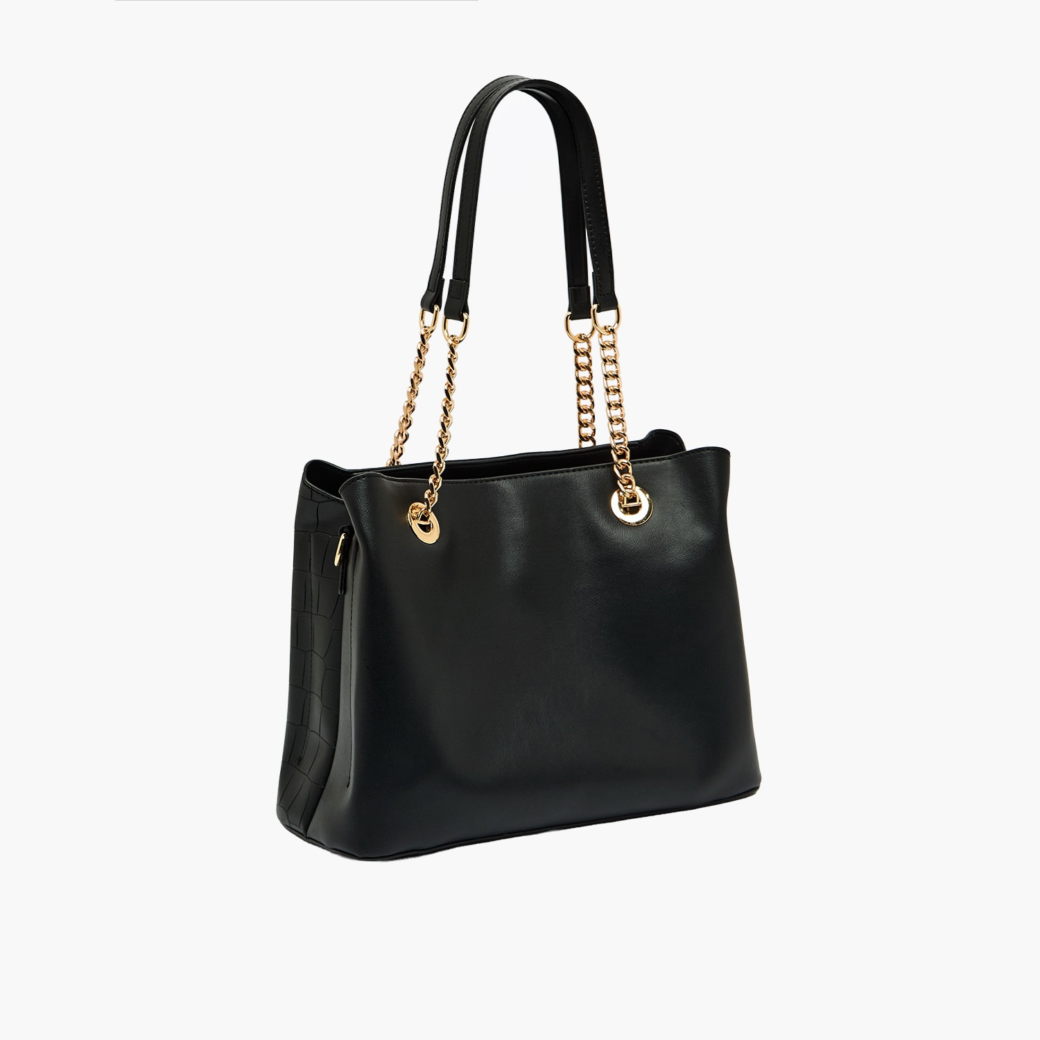 Chrisbella Textured Tote Bag with Detachable Strap-women-bagsandwallets-handbags-image-3