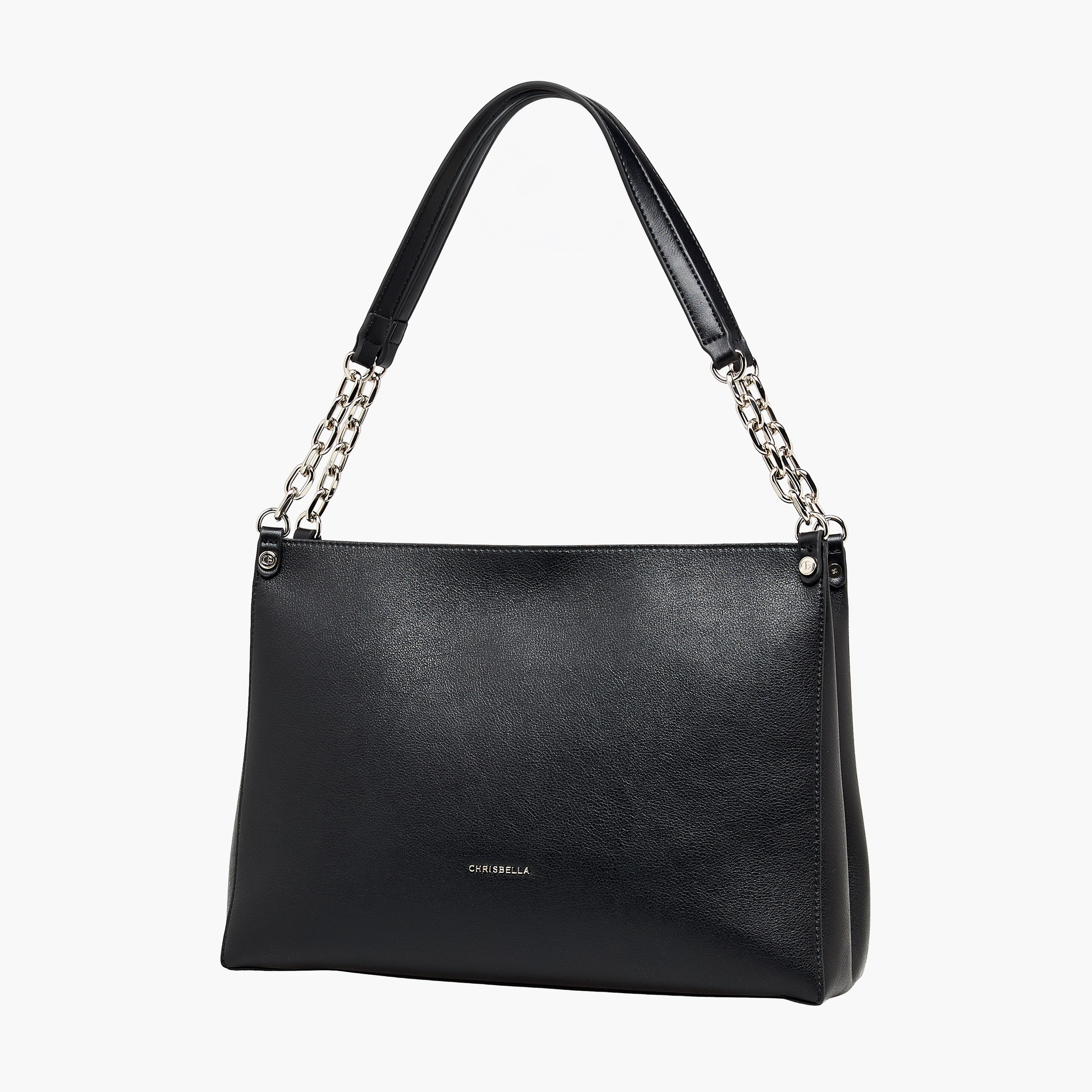 Chrisbella Textured Shoulder Bag with Pouch-women-bagsandwallets-handbags-image-3