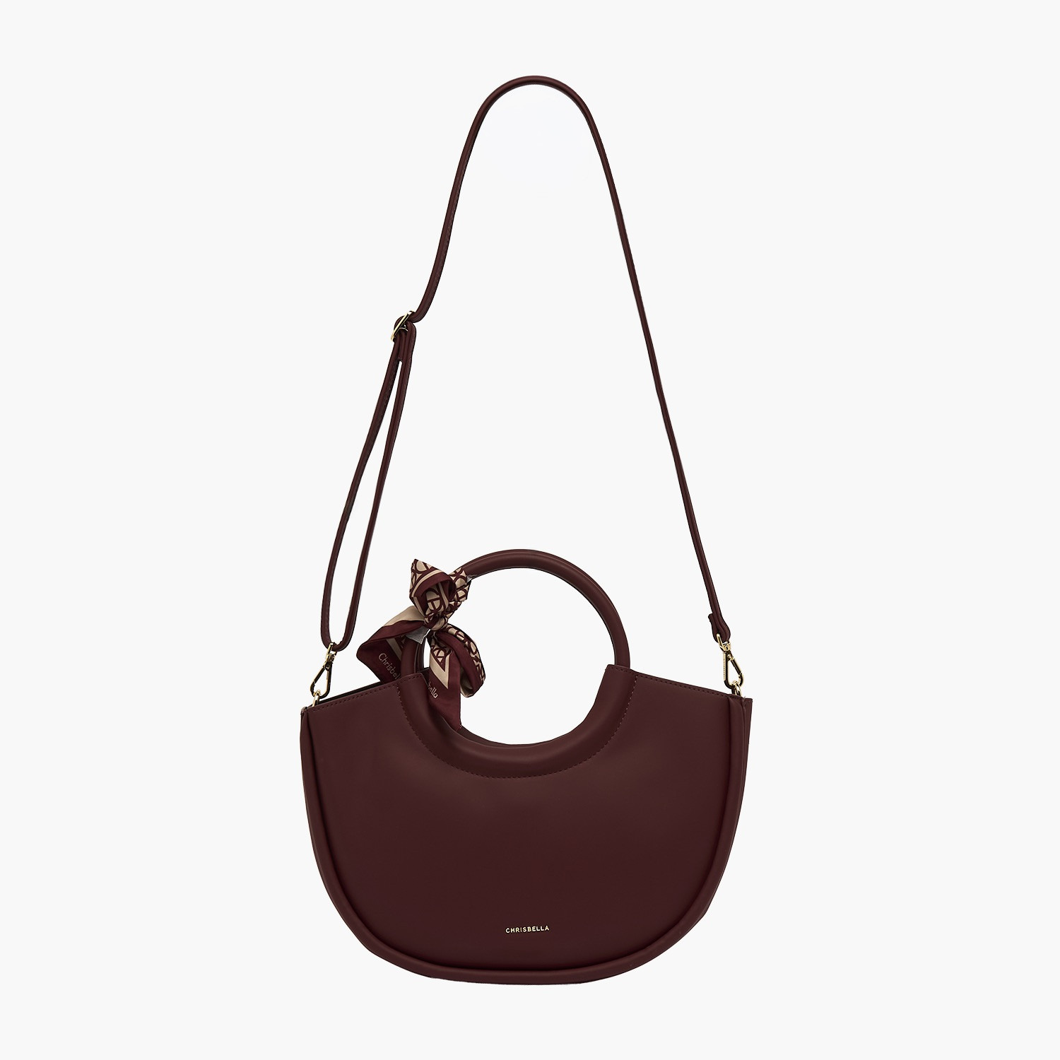 Chrisbella Solid Shoulder Bag with Wallet-women-bagsandwallets-handbags-image-2