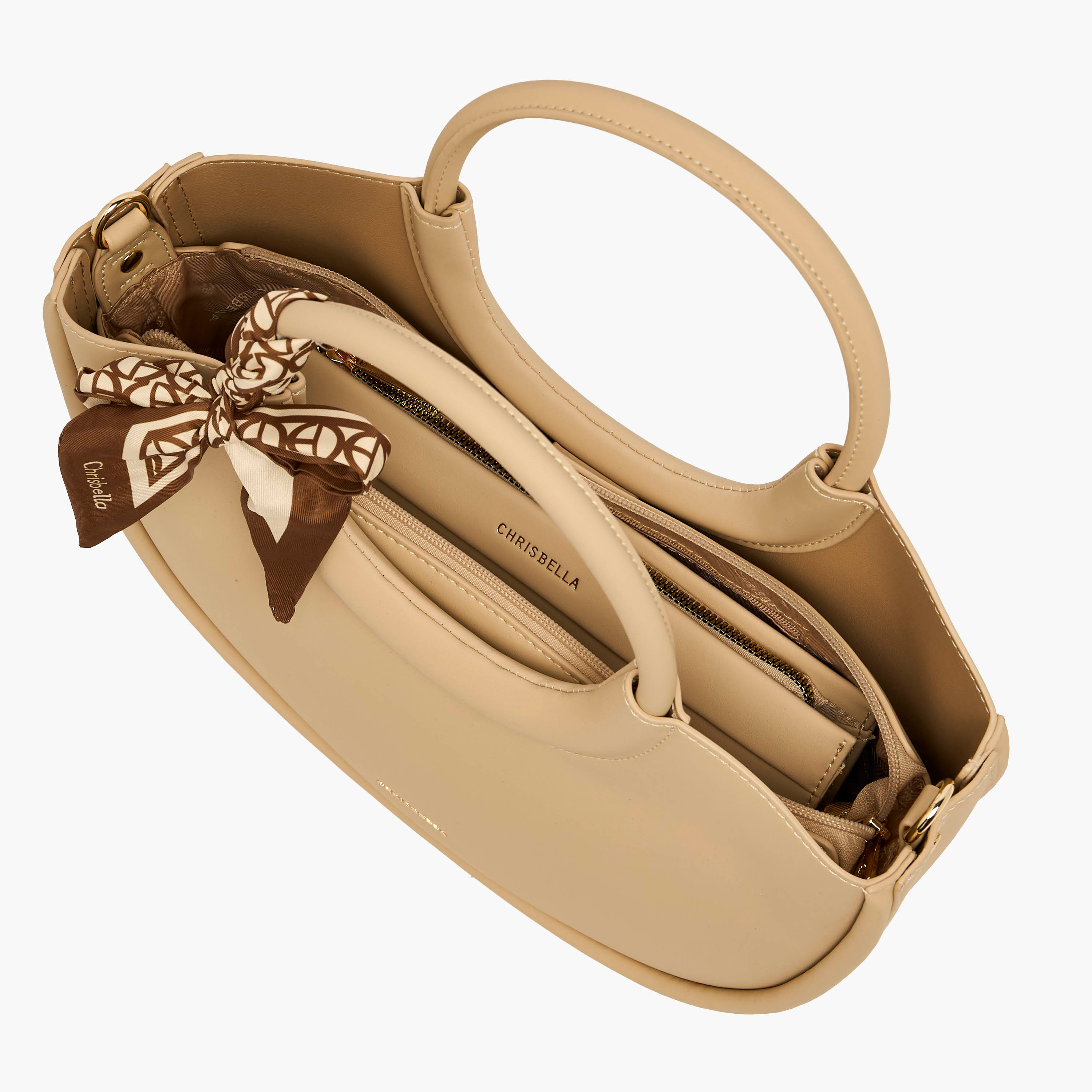 شنطة توتي سادة مع محفظة من كريسبيلا-women-bagsandwallets-handbags-image-10