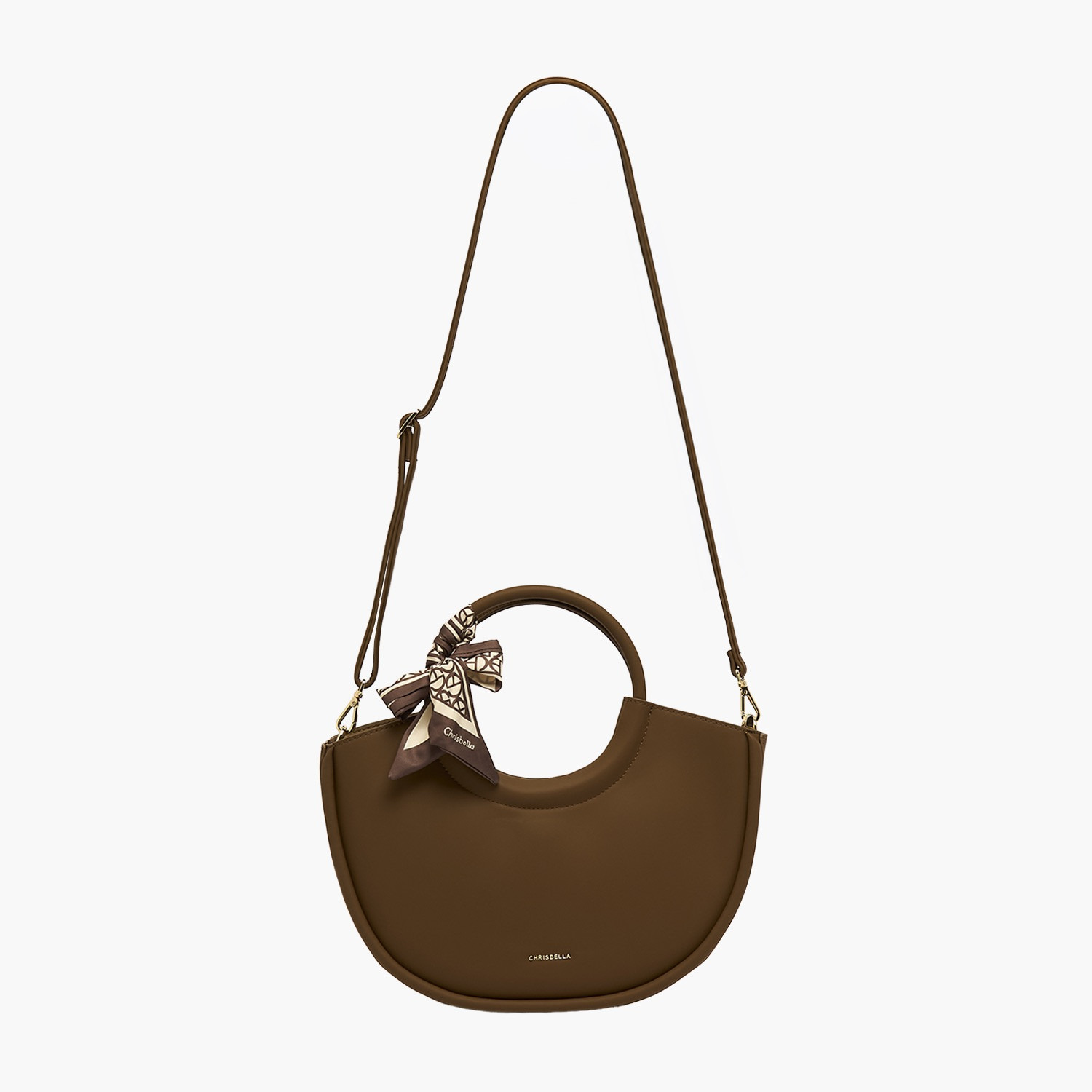 Chrisbella Solid Shoulder Bag with Wallet-women-bagsandwallets-handbags-image-2